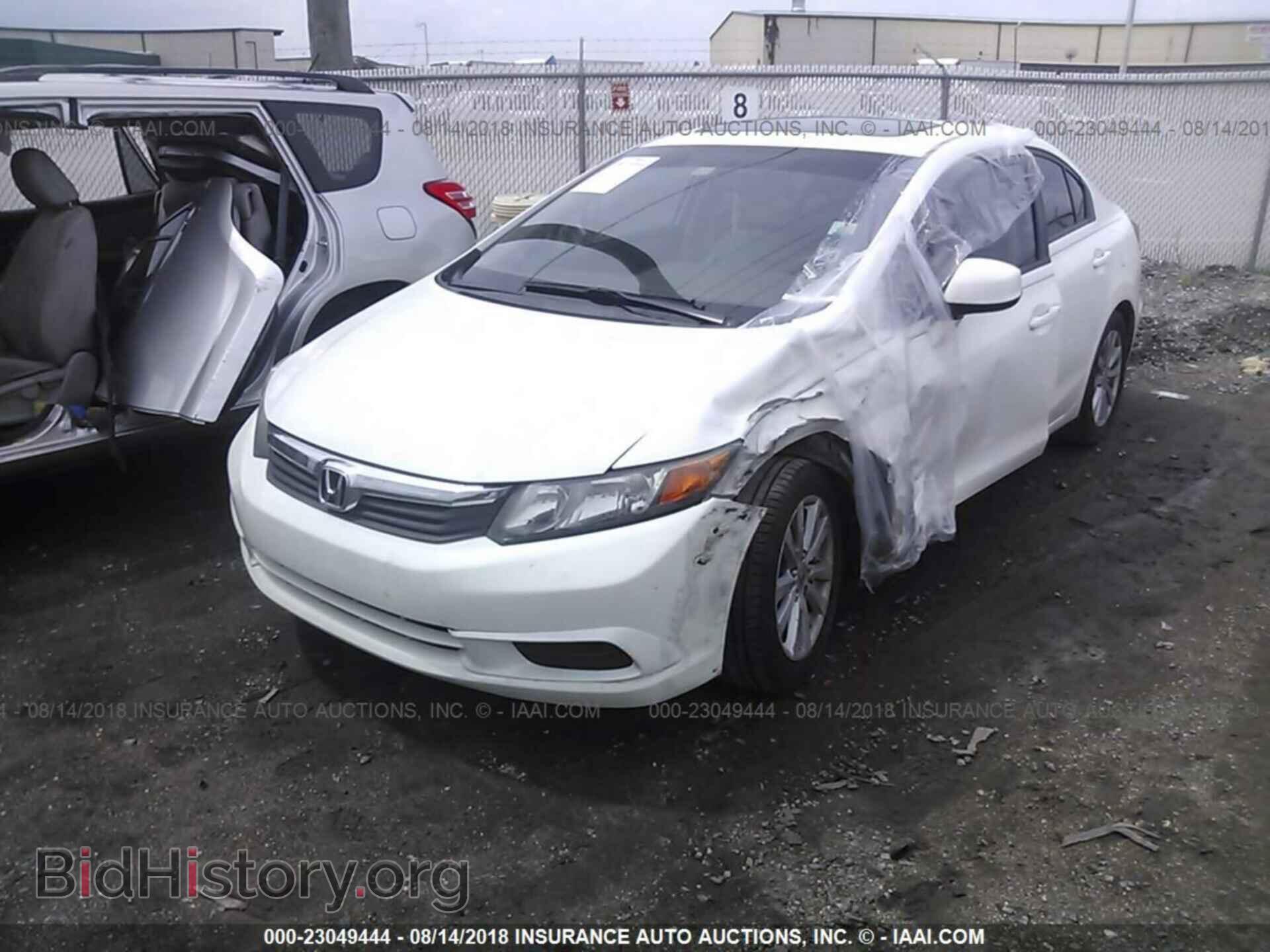 2012 Honda Civic - VIN: 19XFB2F84CE082033 - Фото 2