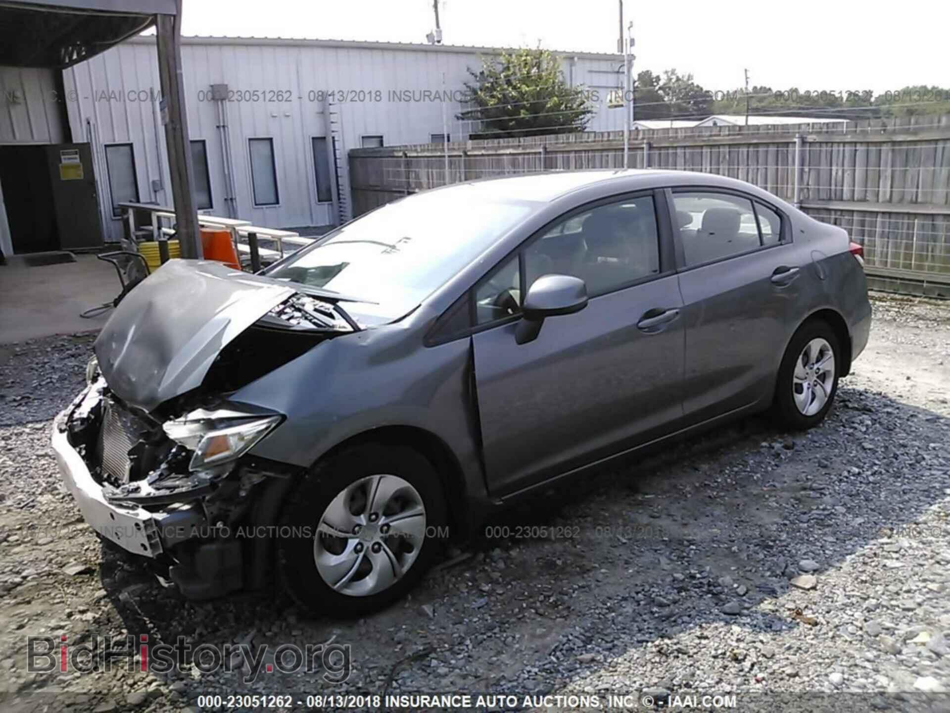 2013 Honda Civic - VIN: 19XFB2F51DE094292 - Фото 2