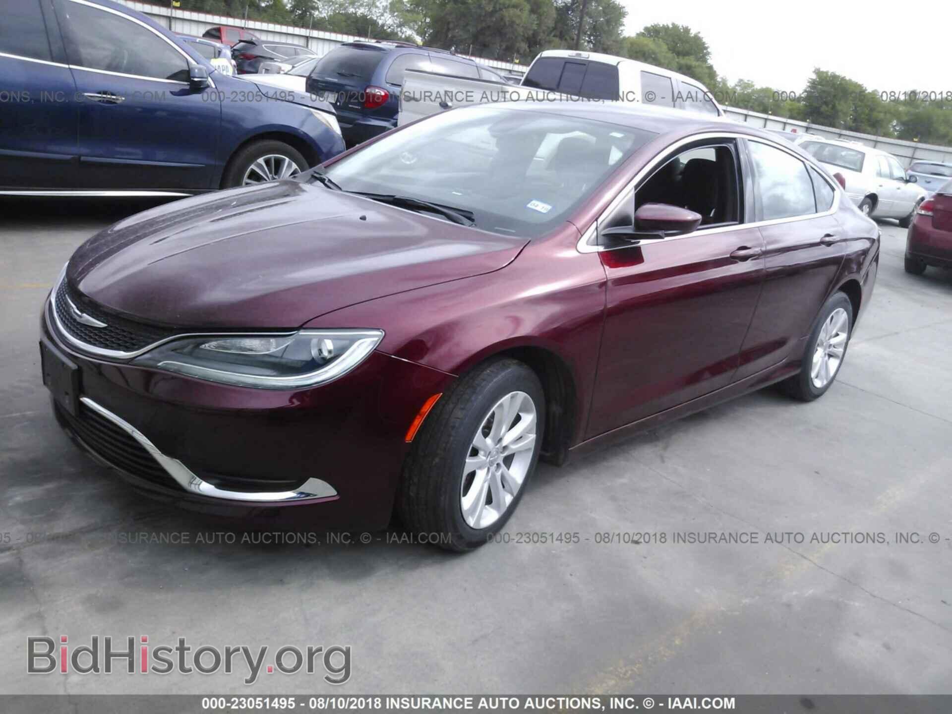 2015 Chrysler 200 - VIN: 1C3CCCAB2FN698083 - Photo 2