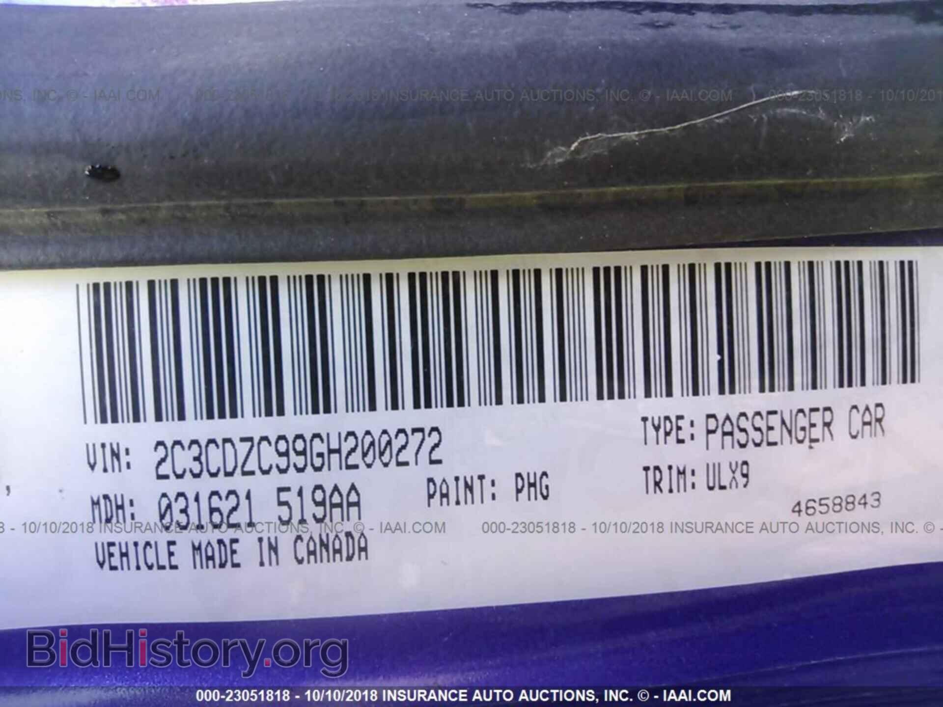 2016 Dodge Challenger - VIN: 2C3CDZC99GH200272 - Photo 9