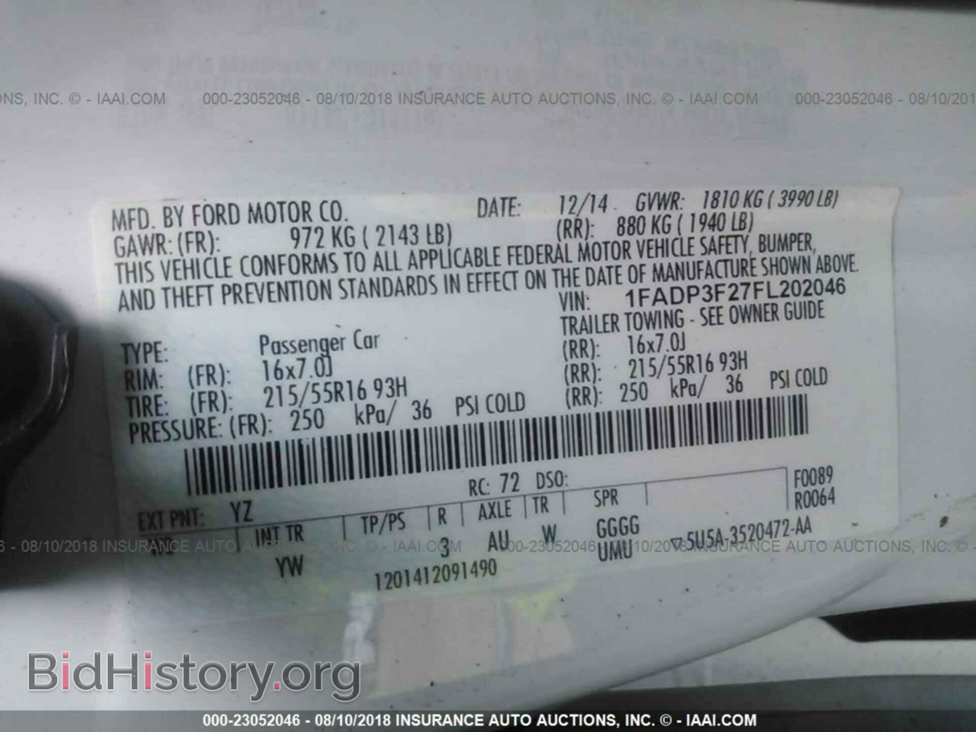 2015 Ford Focus - VIN: 1FADP3F27FL202046 - Photo 9