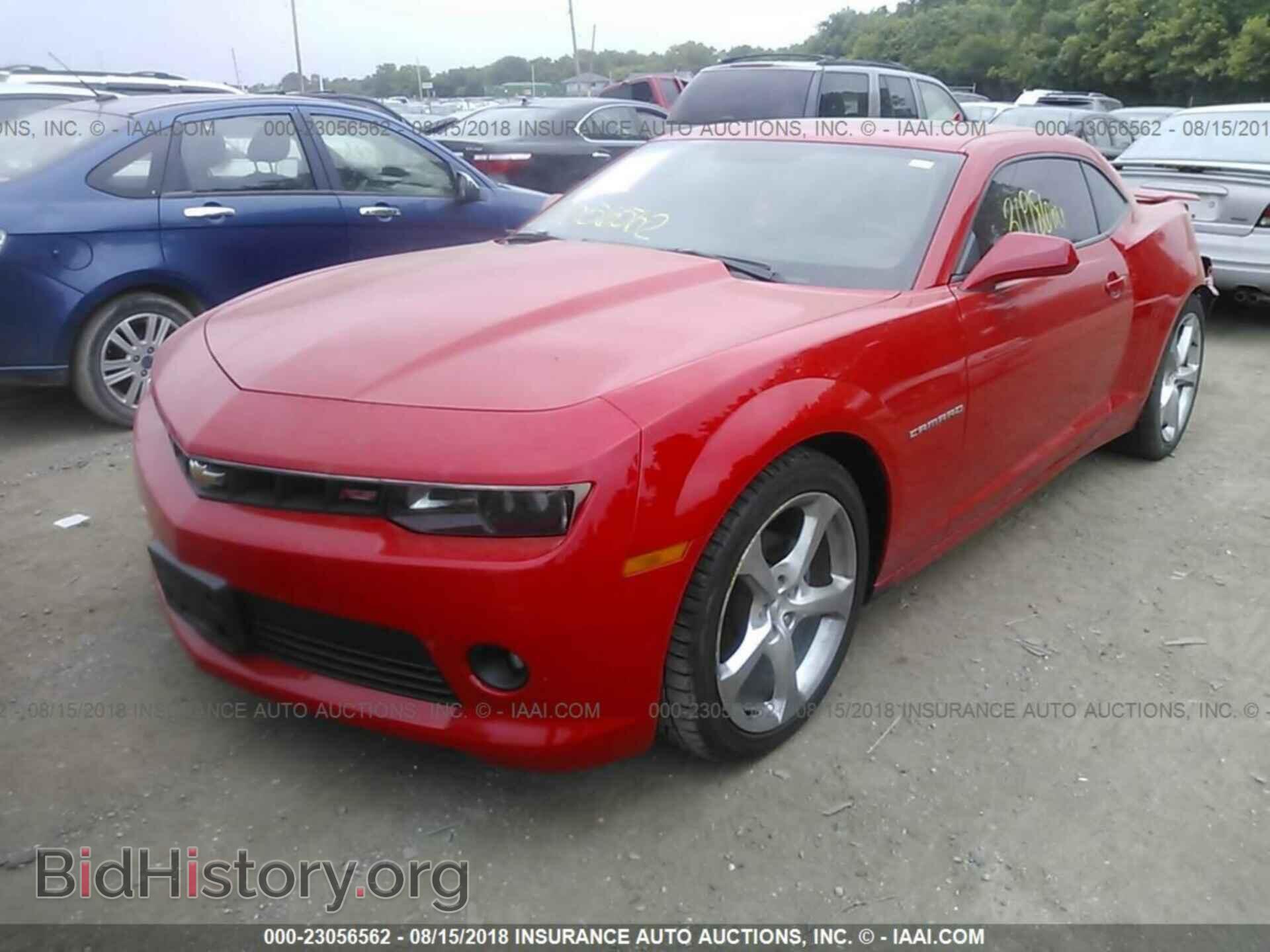 2015 Chevrolet Camaro - VIN: 2G1FD1E30F9237585 - Фото 2