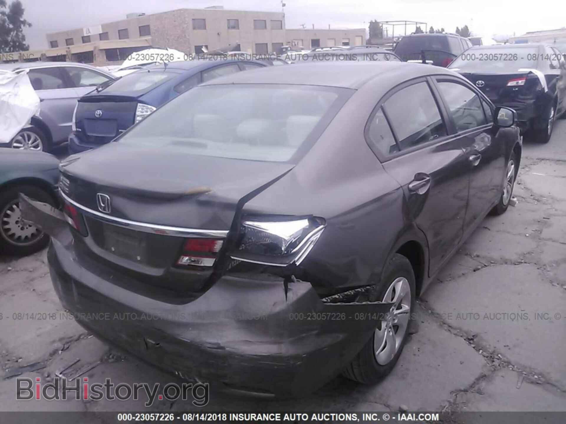2013 Honda Civic - VIN: 2HGFB2F55DH565169 - Фото 4