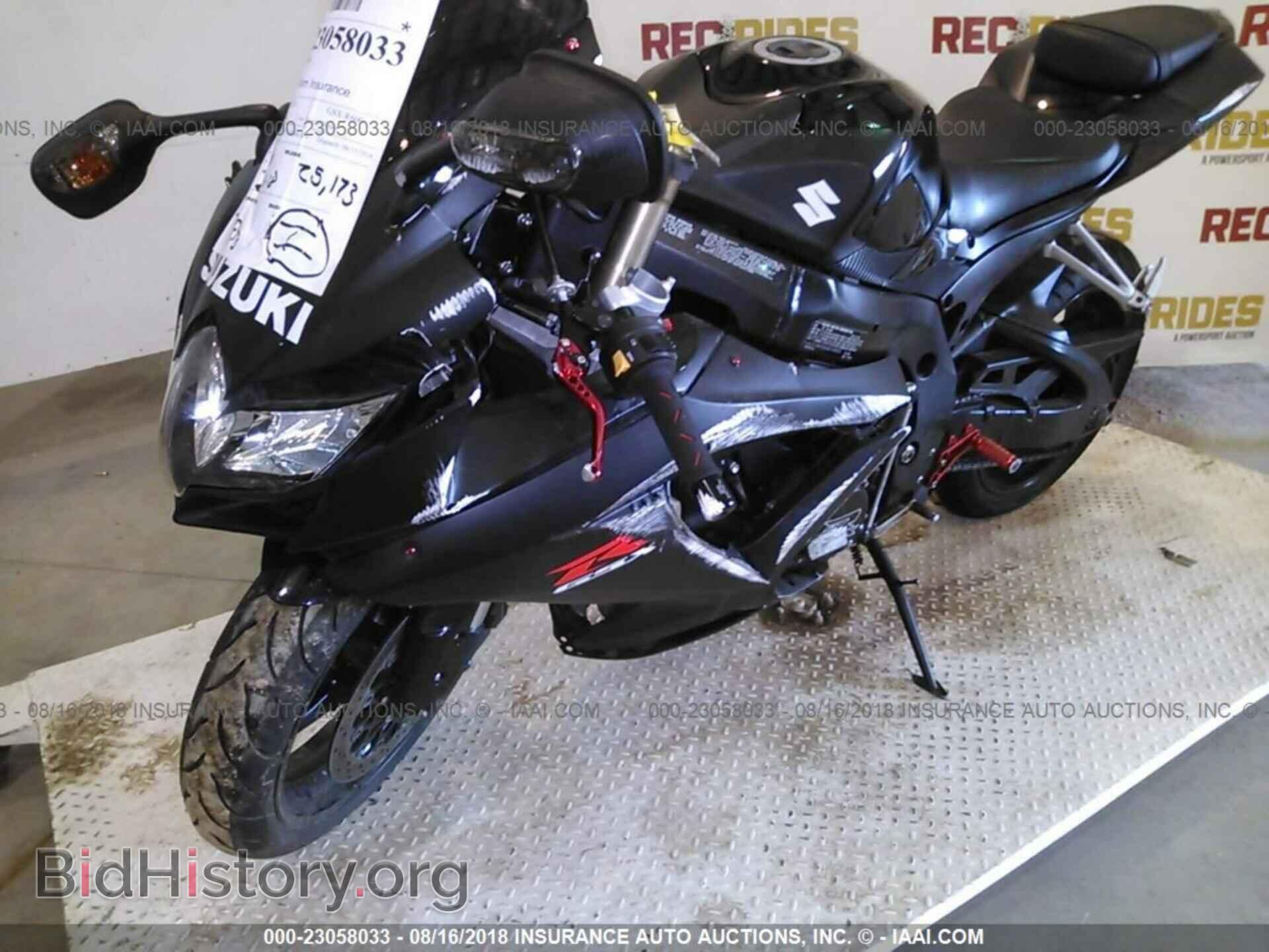 2008 SUZUKI GSX-R600 - VIN: JS1GN7EA082108400 - Фото 6