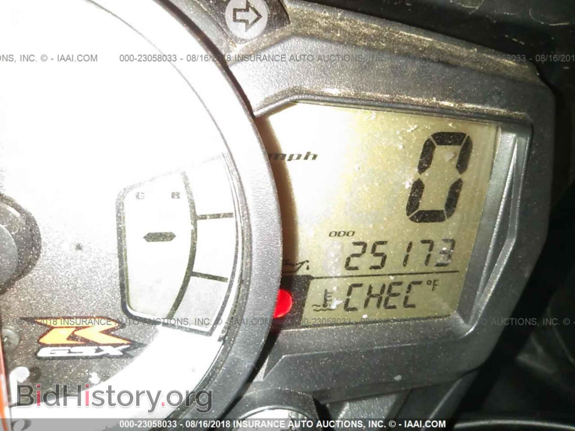 2008 SUZUKI GSX-R600 - VIN: JS1GN7EA082108400 - Фото 7