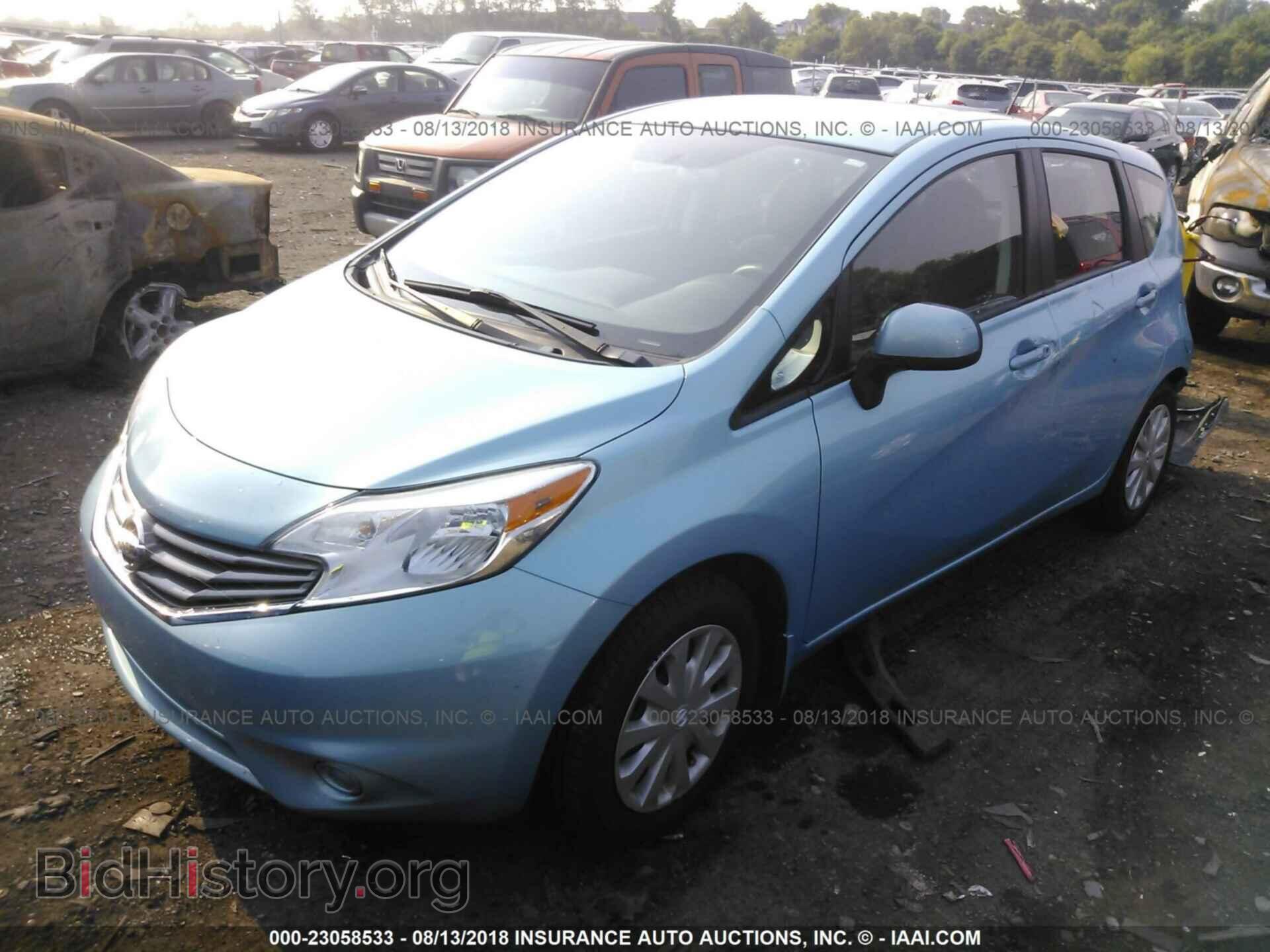2014 Nissan Versa note - VIN: 3N1CE2CP3EL429200 - Фото 2