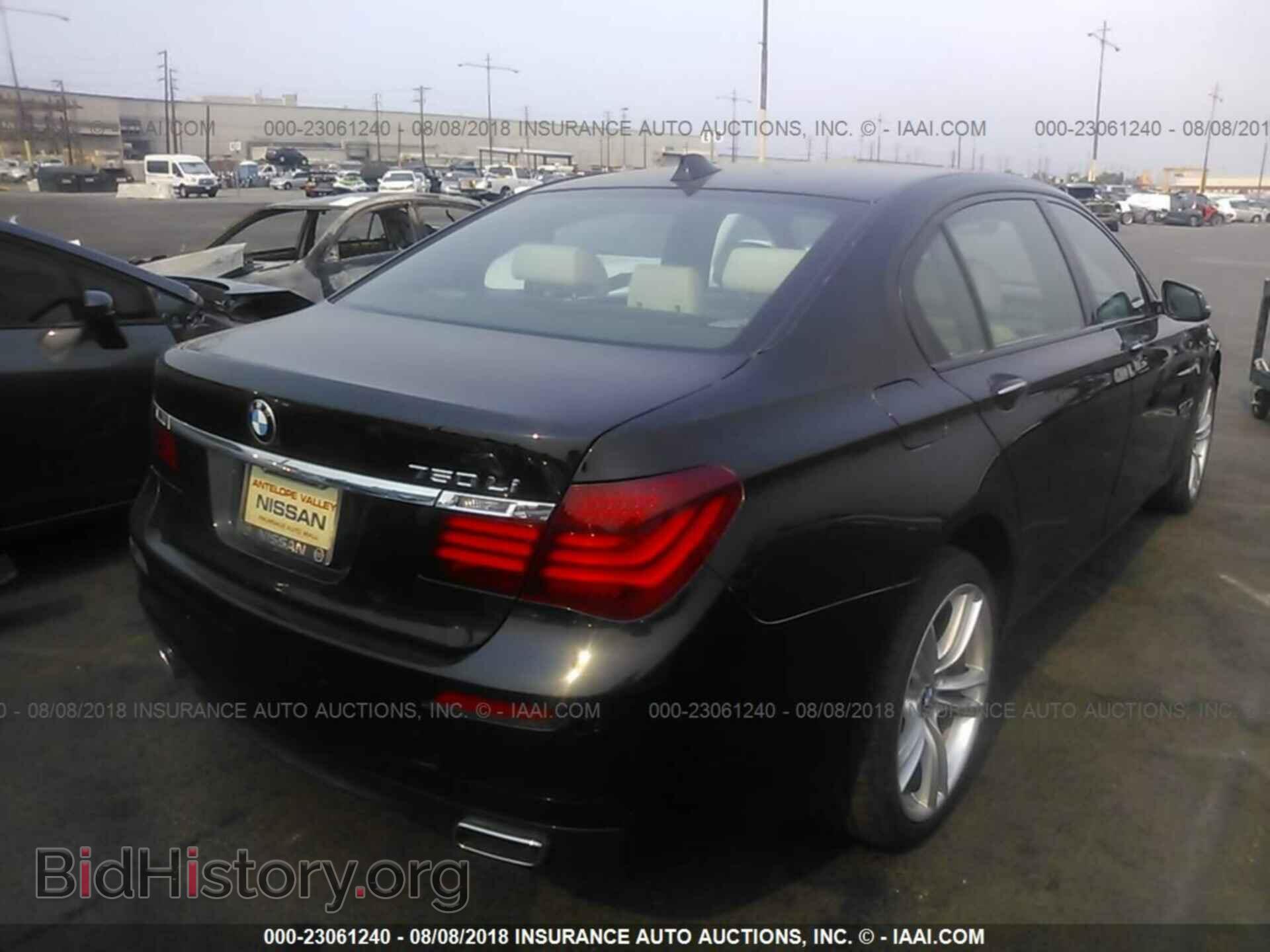 2015 Bmw 750 - VIN: WBAYE8C5XFD781697 - Фото 4