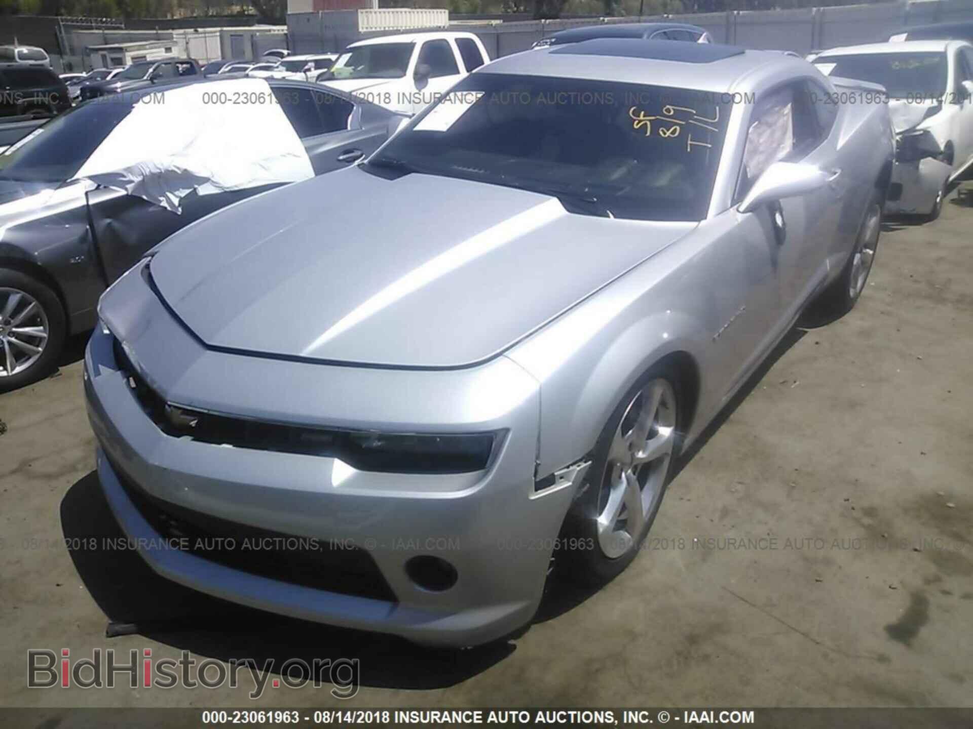 2014 Chevrolet Camaro - VIN: 2G1FC1E34E9292333 - Фото 2