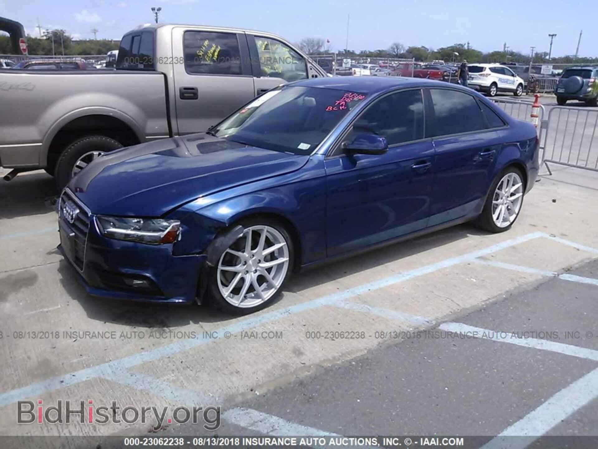 2013 Audi A4 - VIN: WAUAFAFL7DN034534 - Фото 2