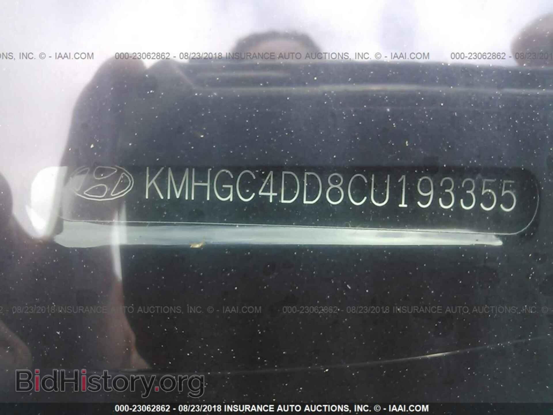 2012 Hyundai Genesis - VIN: KMHGC4DD8CU193355 - Фото 9