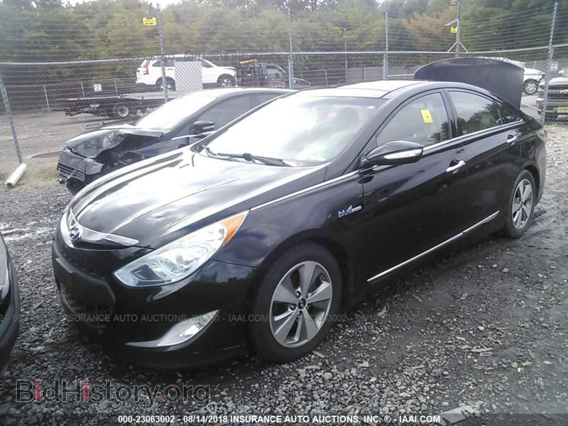 2012 Hyundai Sonata - VIN: KMHEC4A4XCA028355 - Фото 2