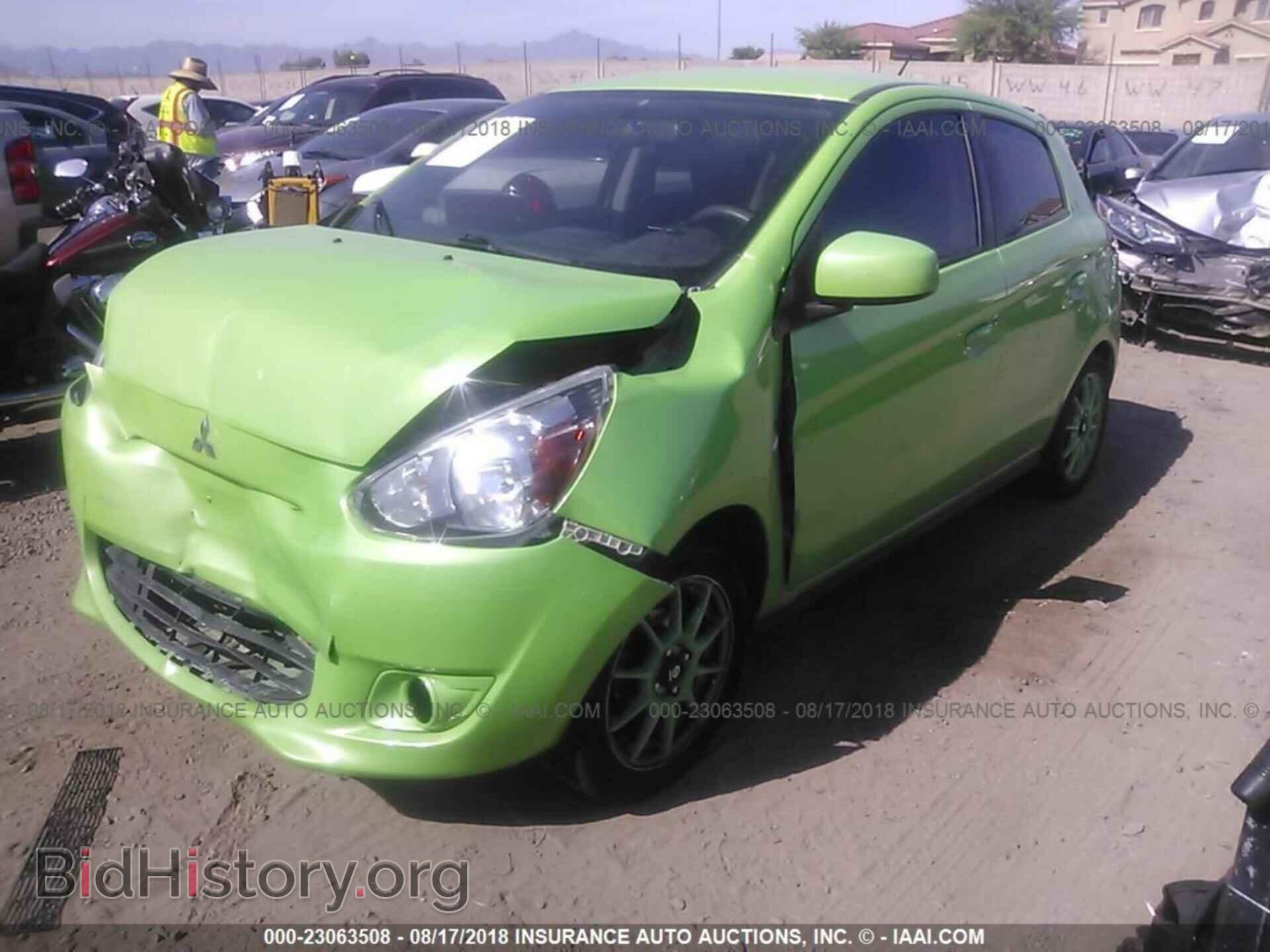 2015 Mitsubishi Mirage - VIN: ML32A3HJ6FH001400 - Фото 2