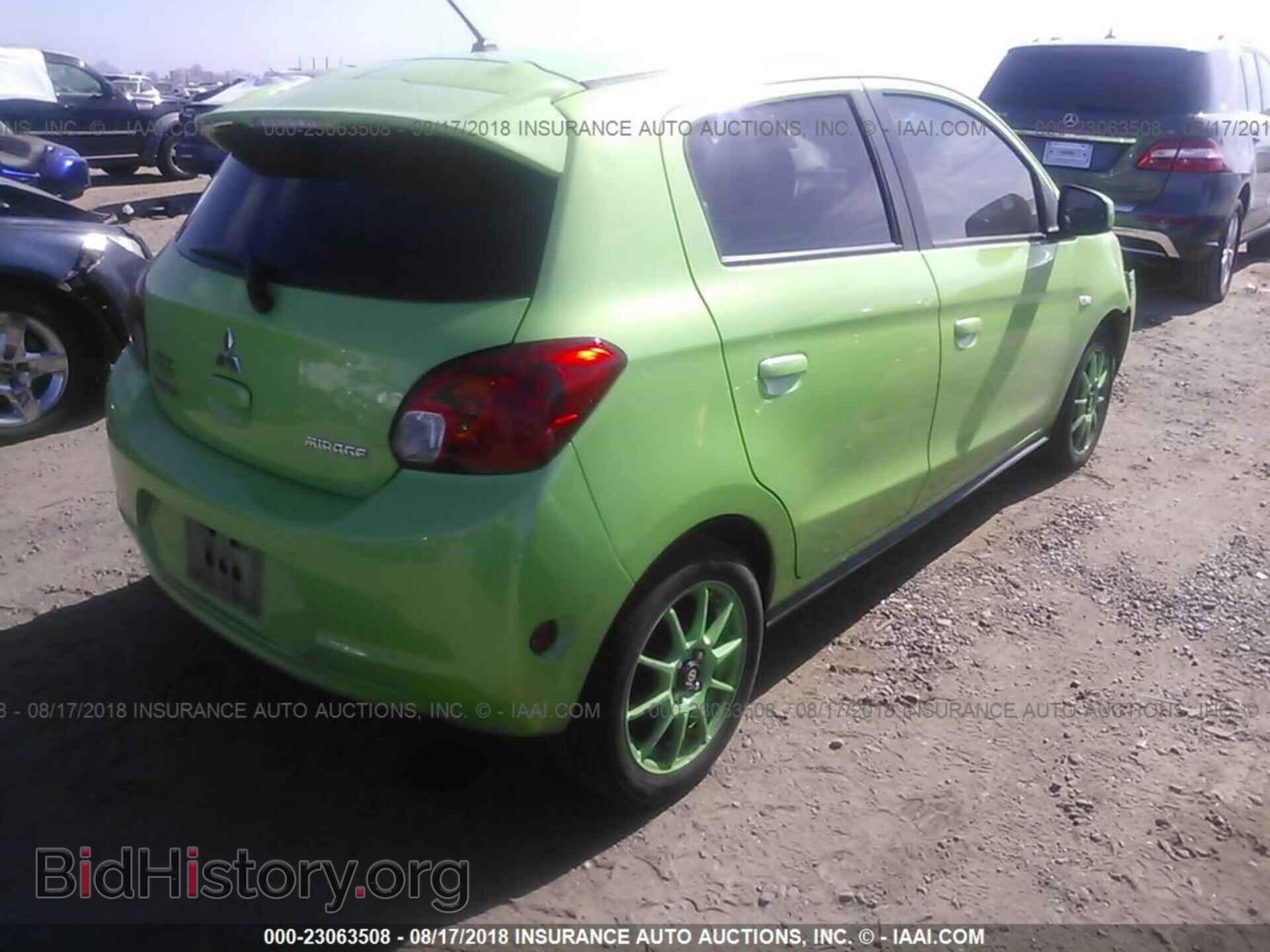 2015 Mitsubishi Mirage - VIN: ML32A3HJ6FH001400 - Фото 4