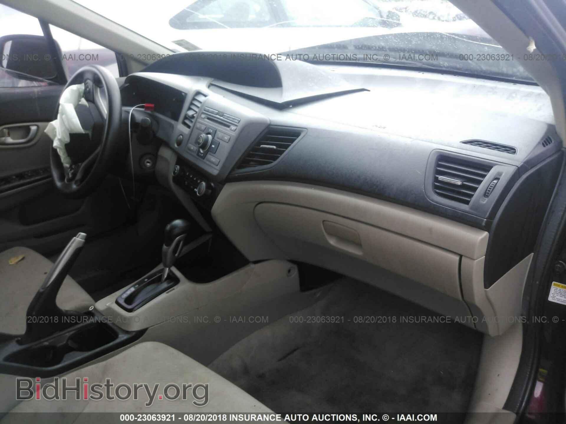 2012 Honda Civic - VIN: 19XFB2F57CE088124 - Photo 5