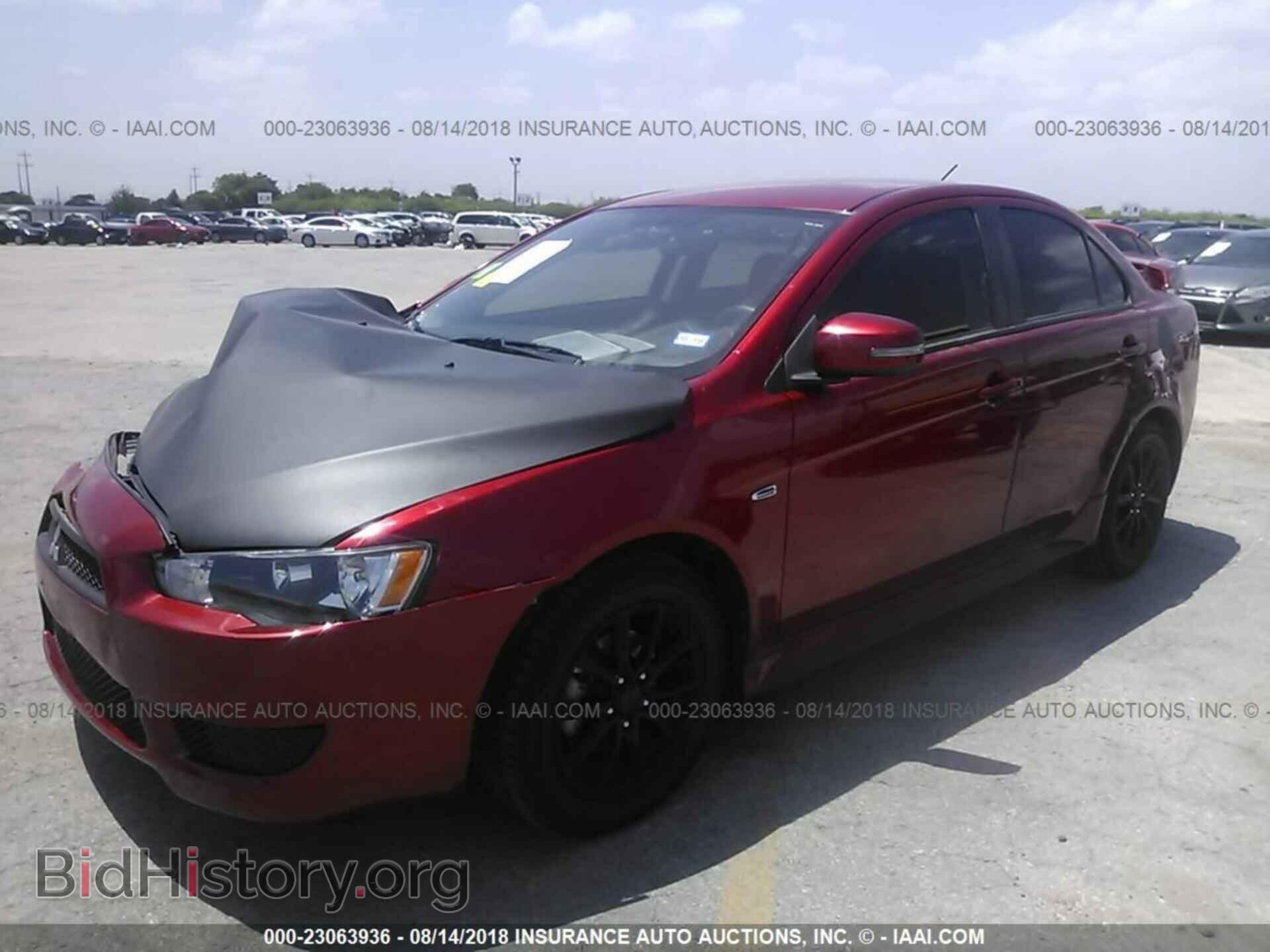 2015 Mitsubishi Lancer - VIN: JA32U2FU8FU019673 - Фото 2