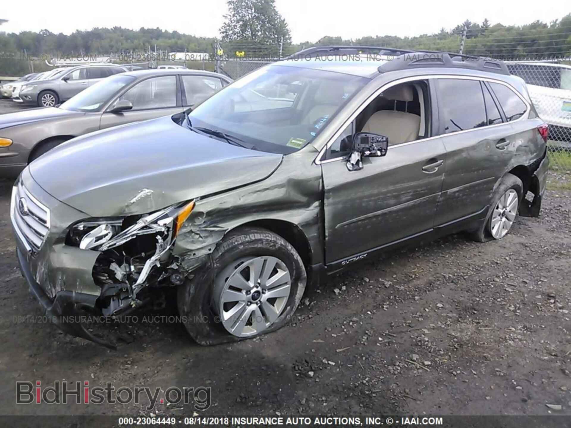 2016 Subaru Outback - VIN: 4S4BSAFC6G3248428 - Фото 2