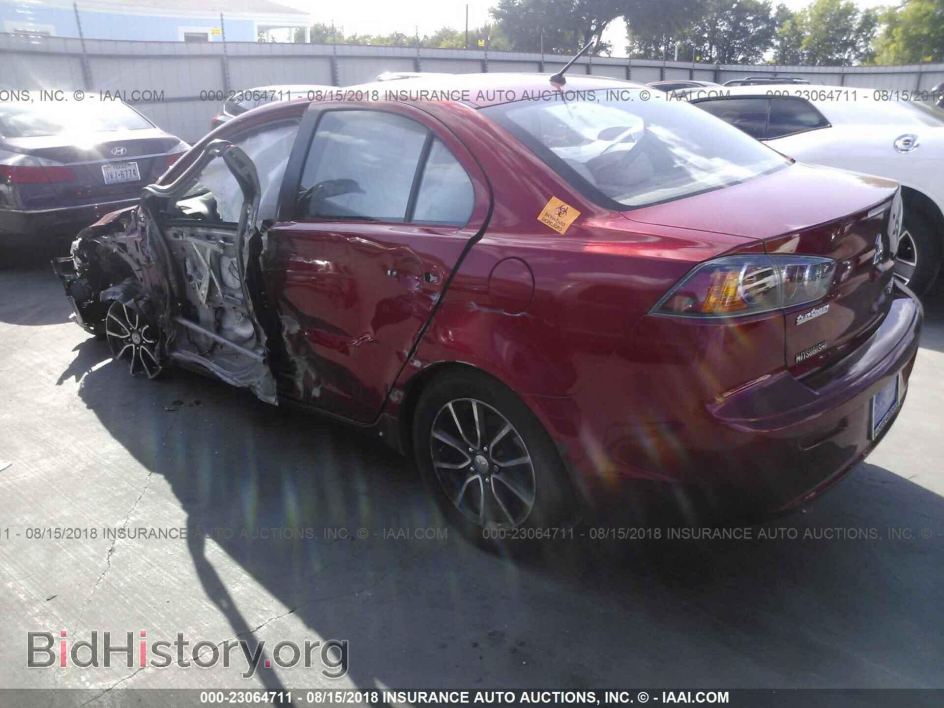 2017 Mitsubishi Lancer - VIN: JA32U2FU7HU015469 - Фото 3