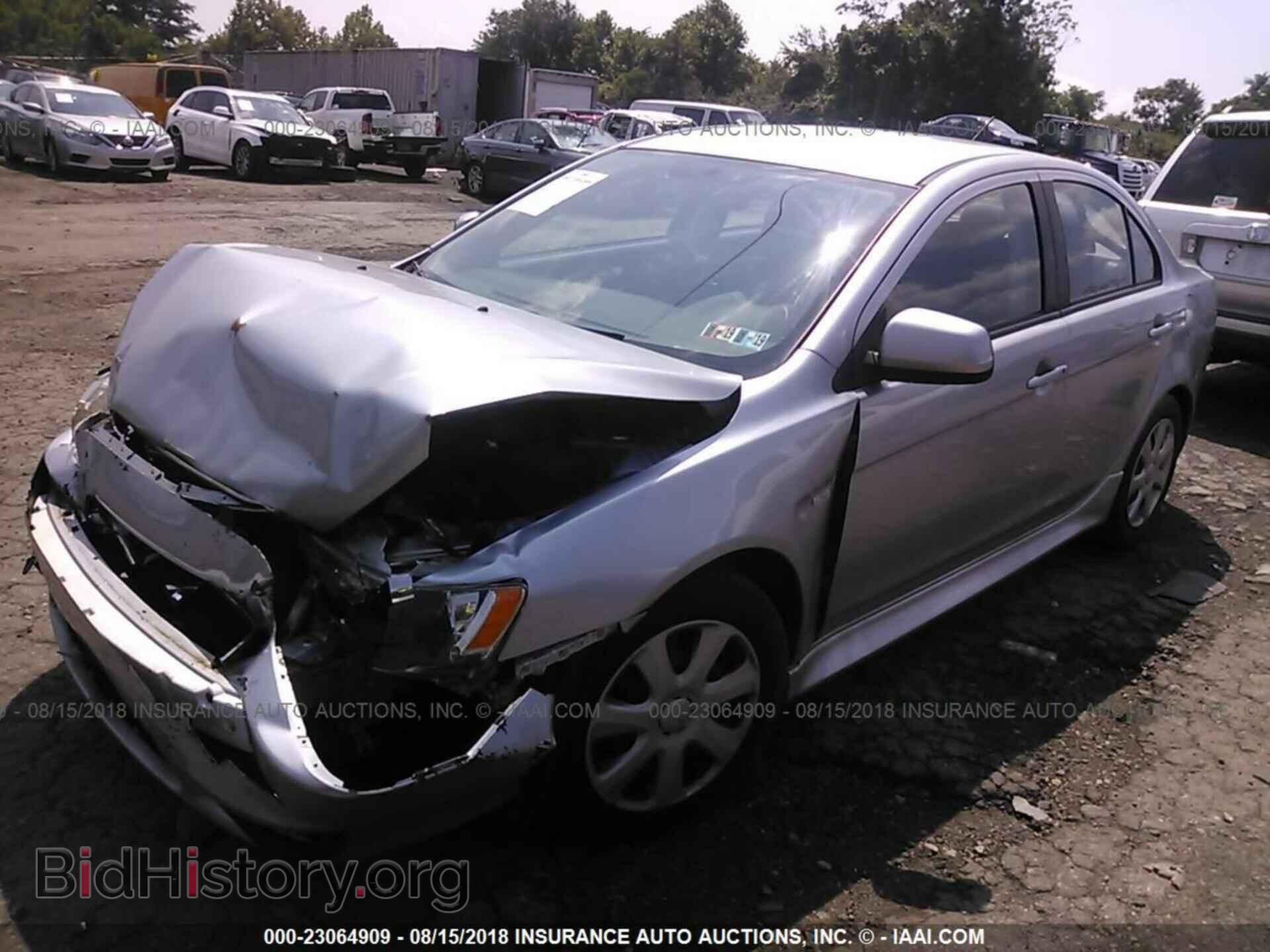 2013 Mitsubishi Lancer - VIN: JA32U2FU8DU000392 - Фото 2