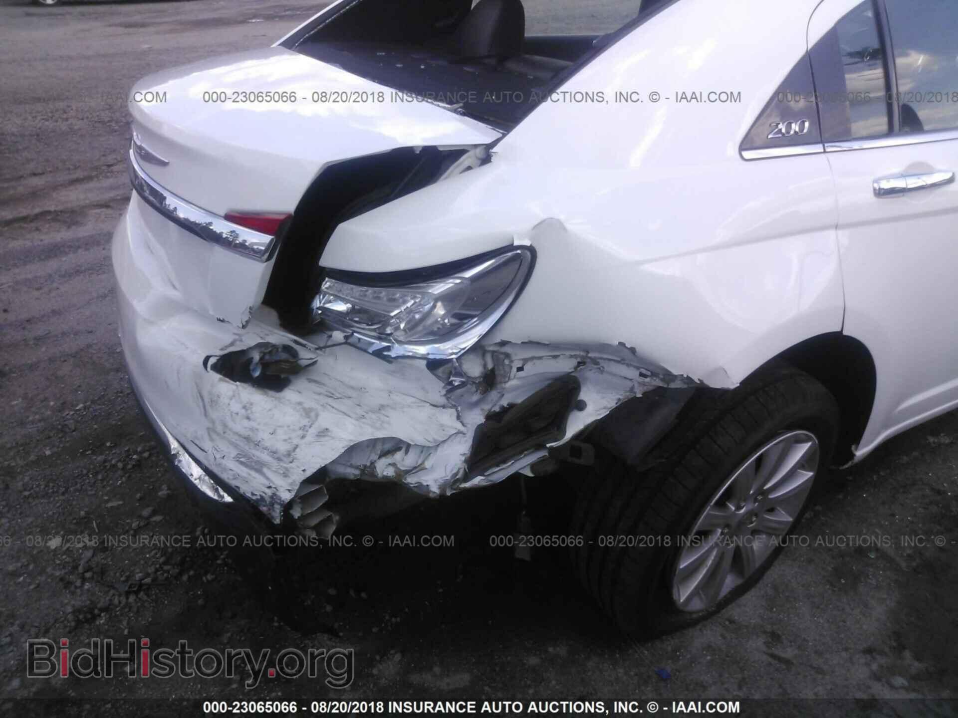 2013 Chrysler 200 - VIN: 1C3CCBCGXDN738555 - Фото 6