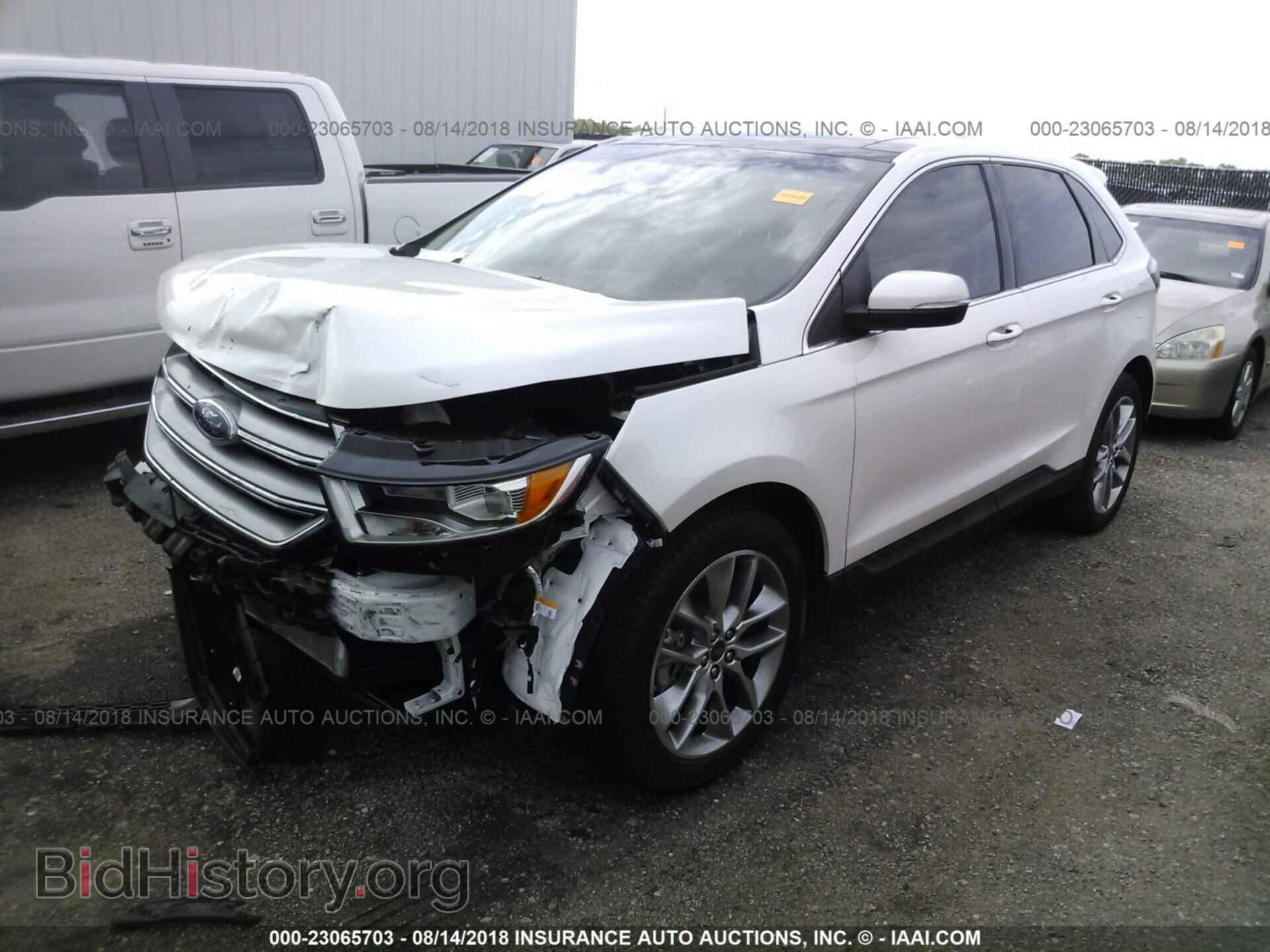 2018 Ford Edge - VIN: 2FMPK3K86JBC37200 - Фото 2