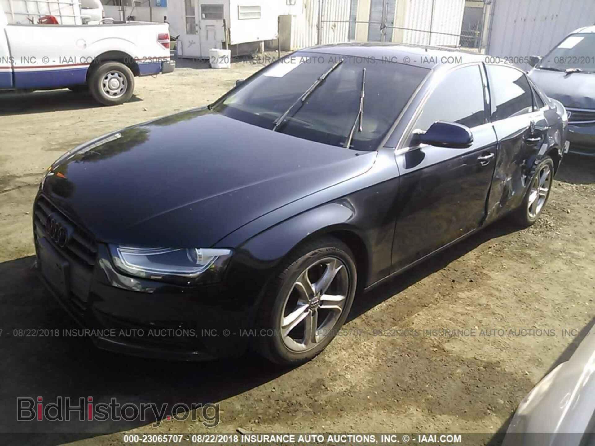 2013 Audi A4 - VIN: WAUBFAFL5DN049263 - Фото 2