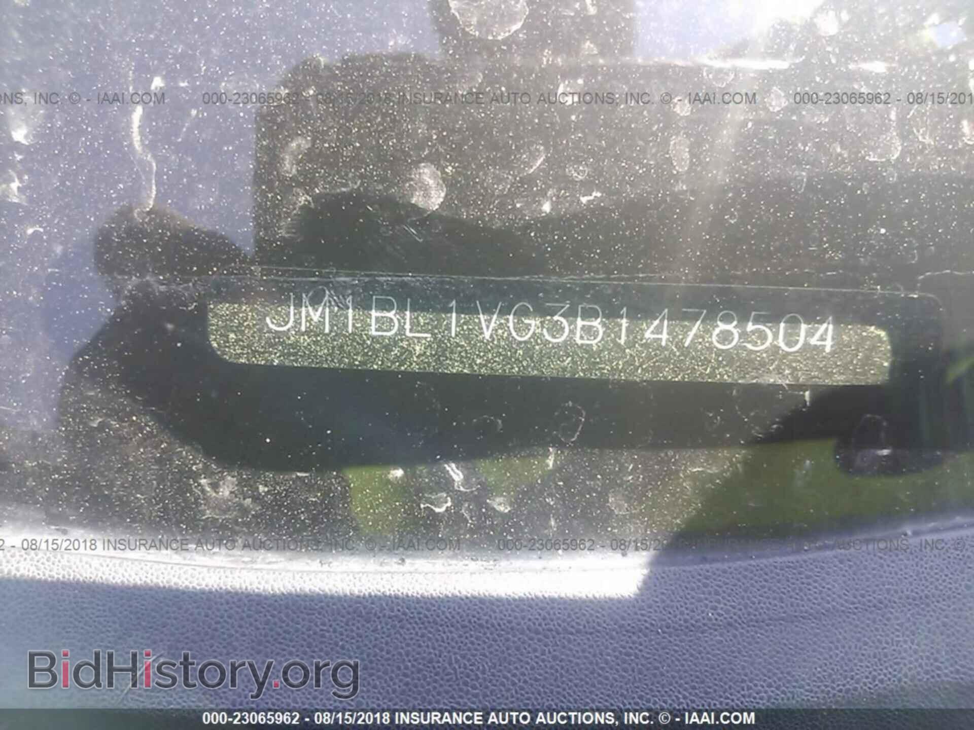 2011 MAZDA 3 - VIN: JM1BL1VG3B1478504 - Photo 9