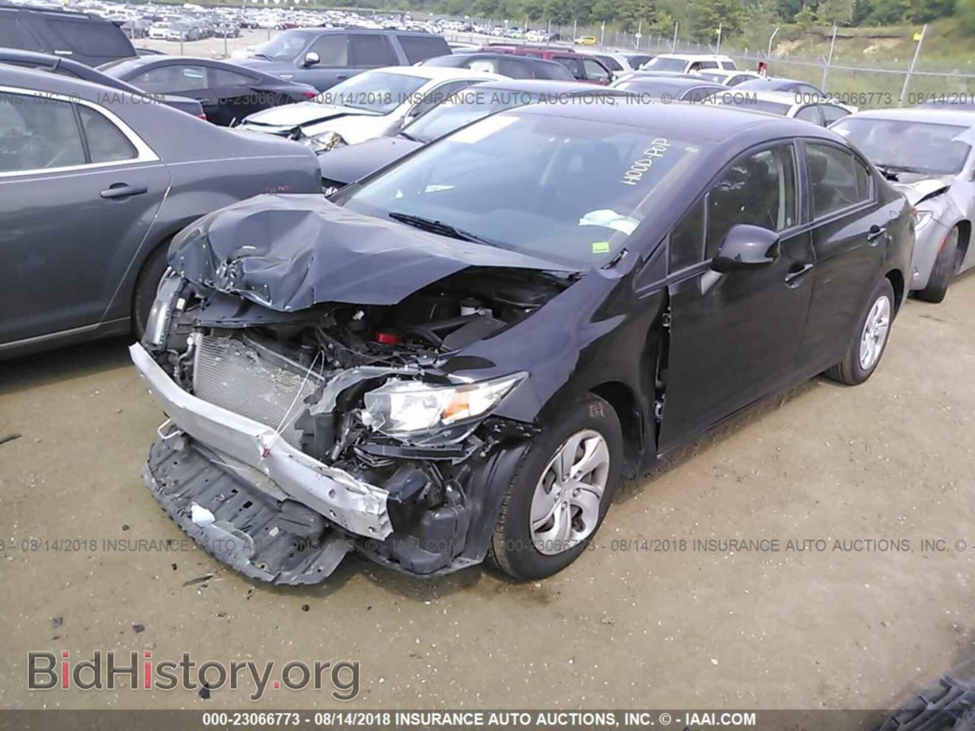 2013 Honda Civic - VIN: 19XFB2F51DE022444 - Фото 2