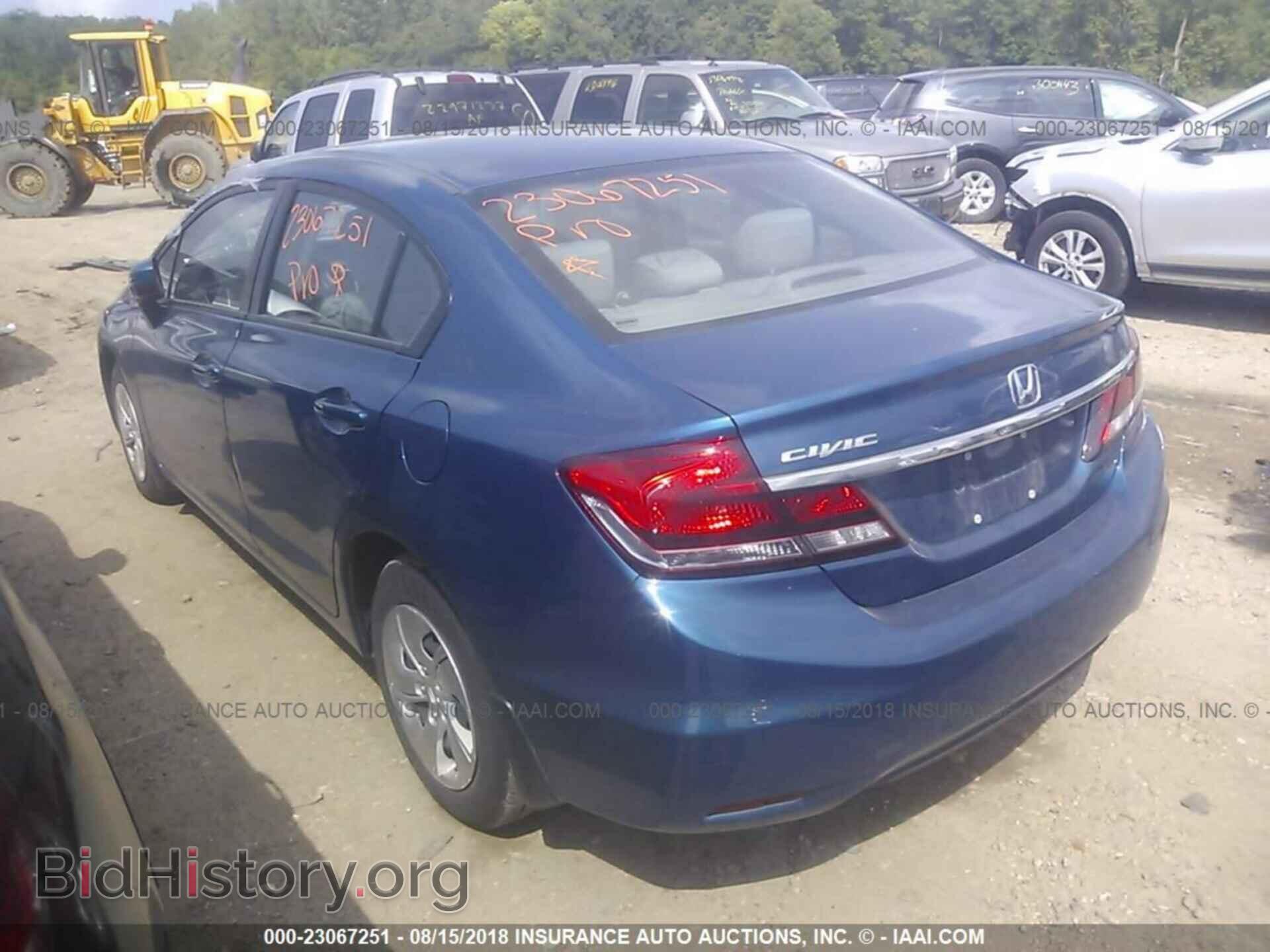 2014 Honda Civic - VIN: 19XFB2F53EE005145 - Фото 3