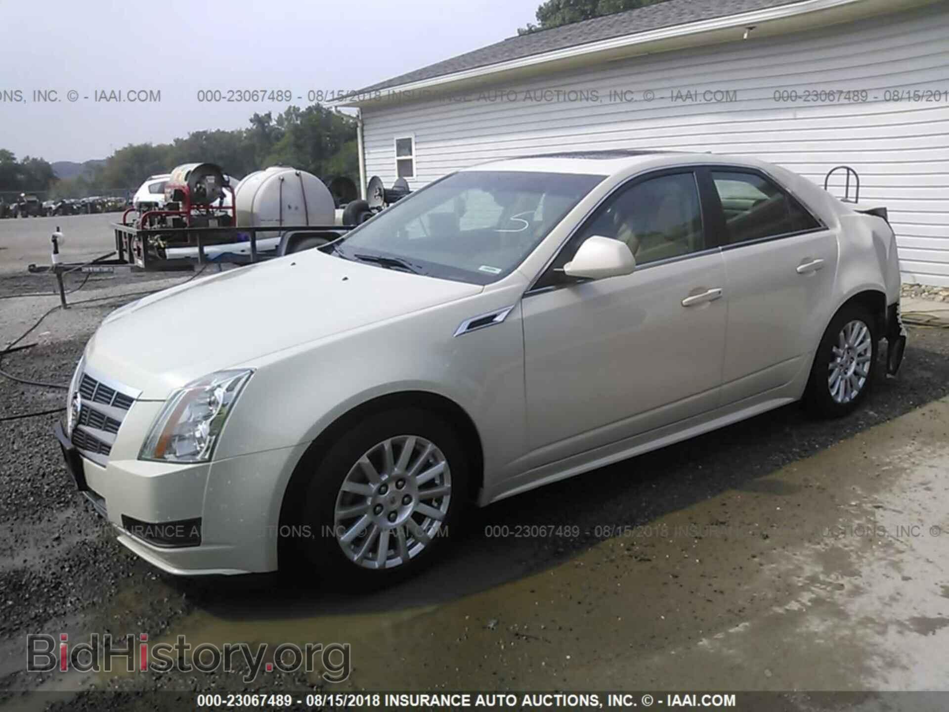 2011 Cadillac Cts - VIN: 1G6DG5EY2B0161111 - Фото 2