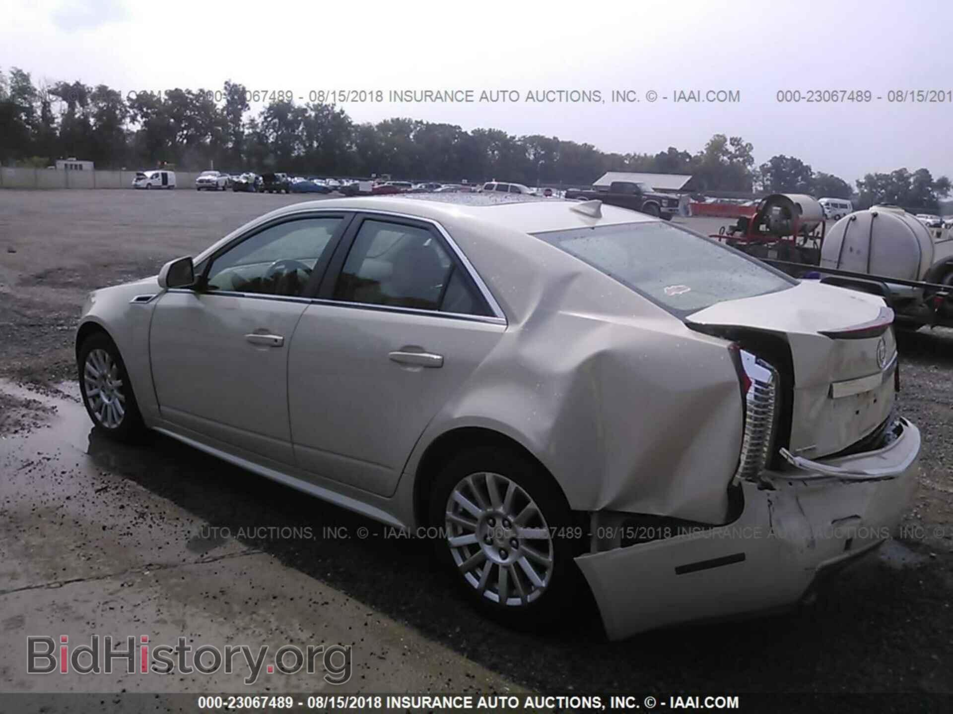 2011 Cadillac Cts - VIN: 1G6DG5EY2B0161111 - Фото 3