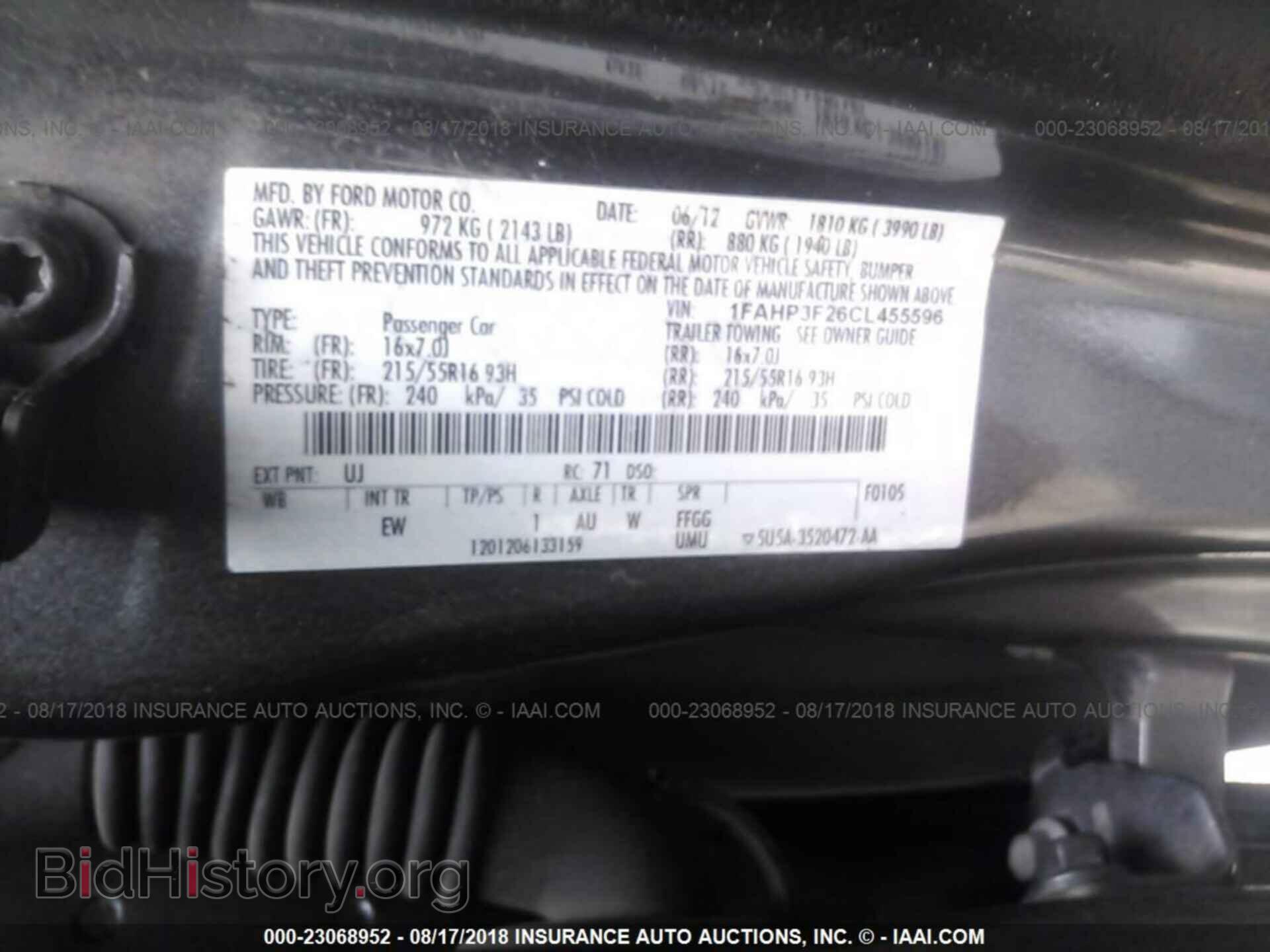 2012 Ford Focus - VIN: 1FAHP3F26CL455596 - Photo 9
