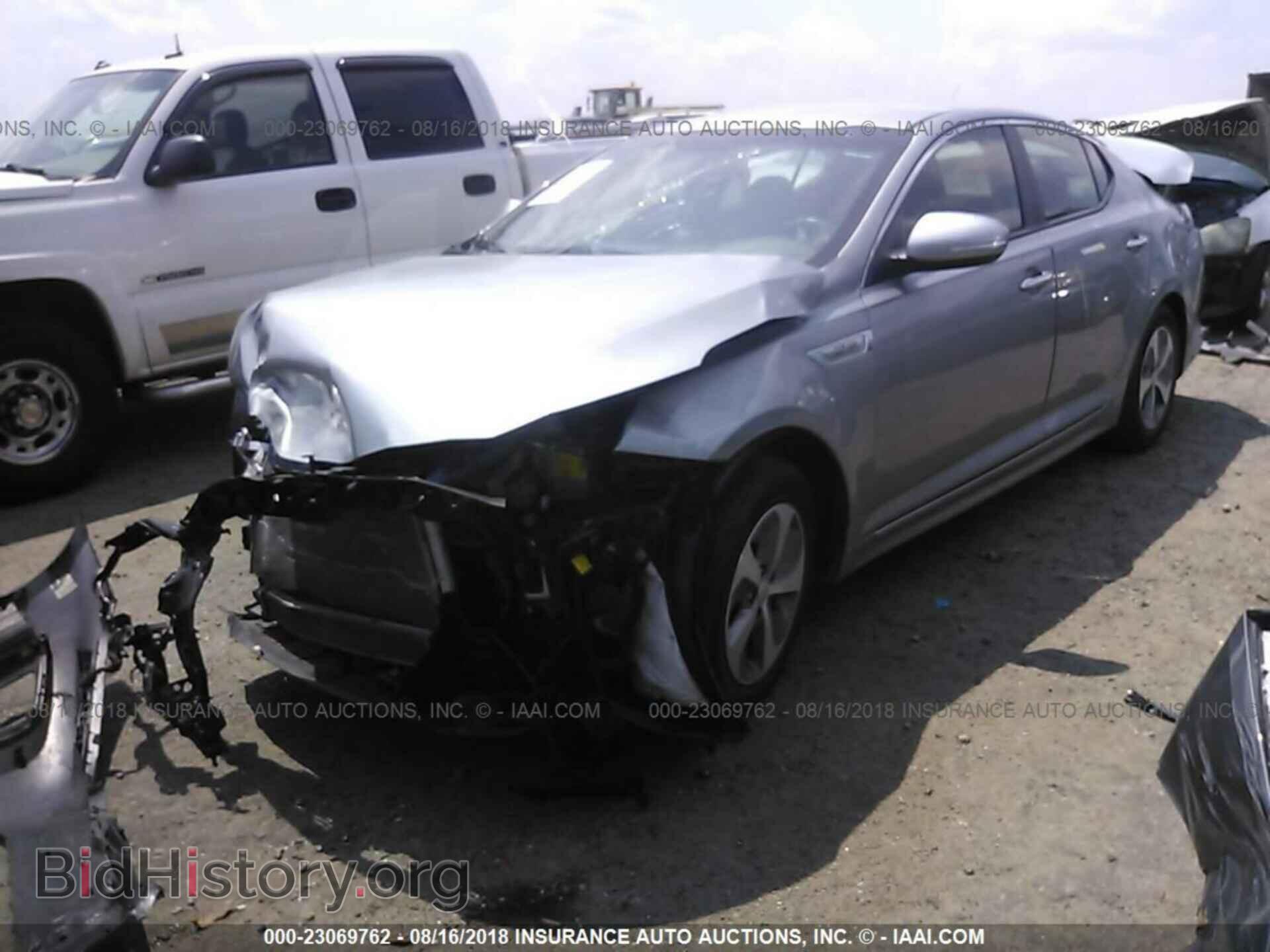 2014 Kia Optima - VIN: KNAGM4AD1E5067340 - Фото 2