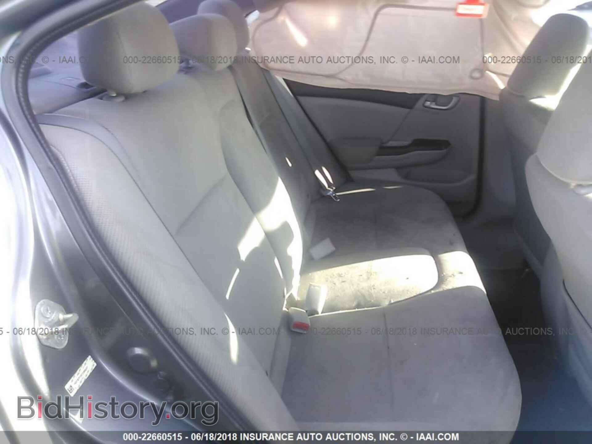 2012 HONDA CIVIC - VIN: 19XFB2F5XCE086657 - Фото 8