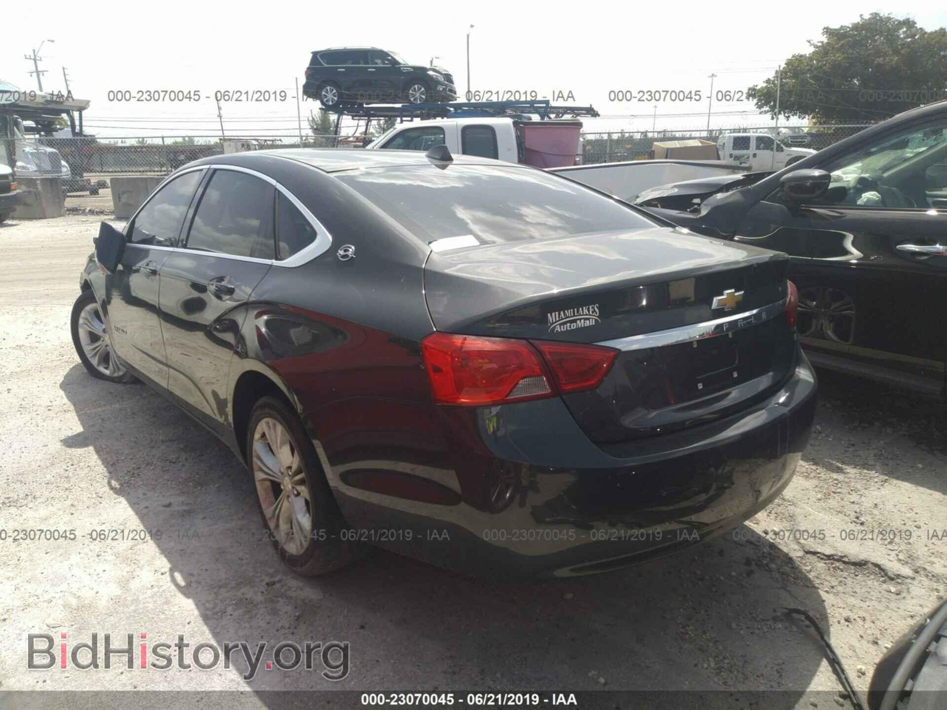 2014 CHEVROLET IMPALA - VIN: 1G1115SL9EU168945 - Фото 3