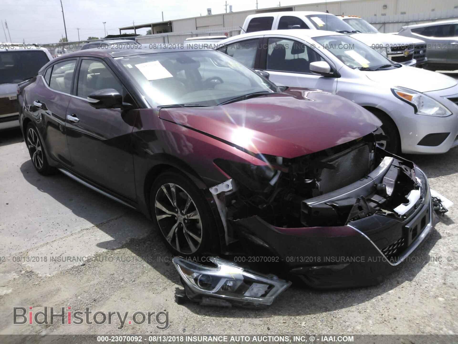 Фотография 1N4AA6AP2HC433268 - Nissan Maxima 2017