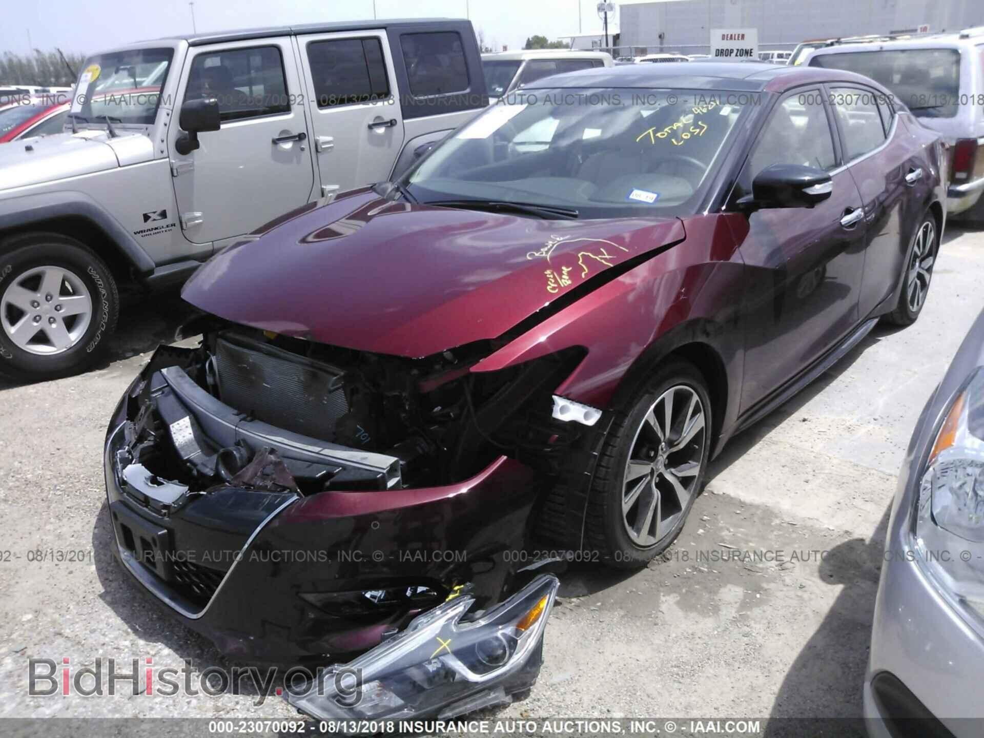 2017 Nissan Maxima - VIN: 1N4AA6AP2HC433268 - Photo 2