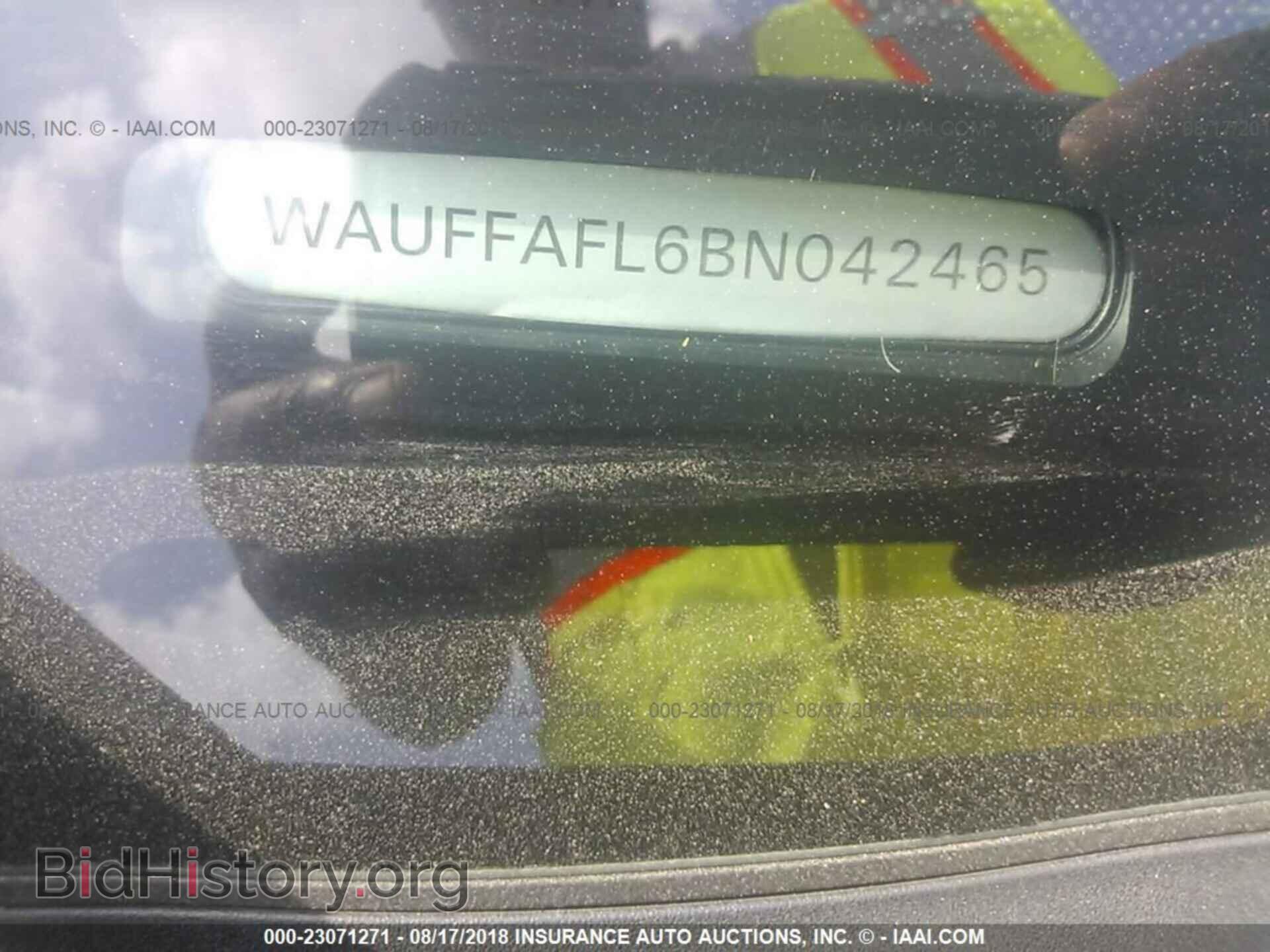 2011 AUDI A4 - VIN: WAUFFAFL6BN042465 - Photo 9