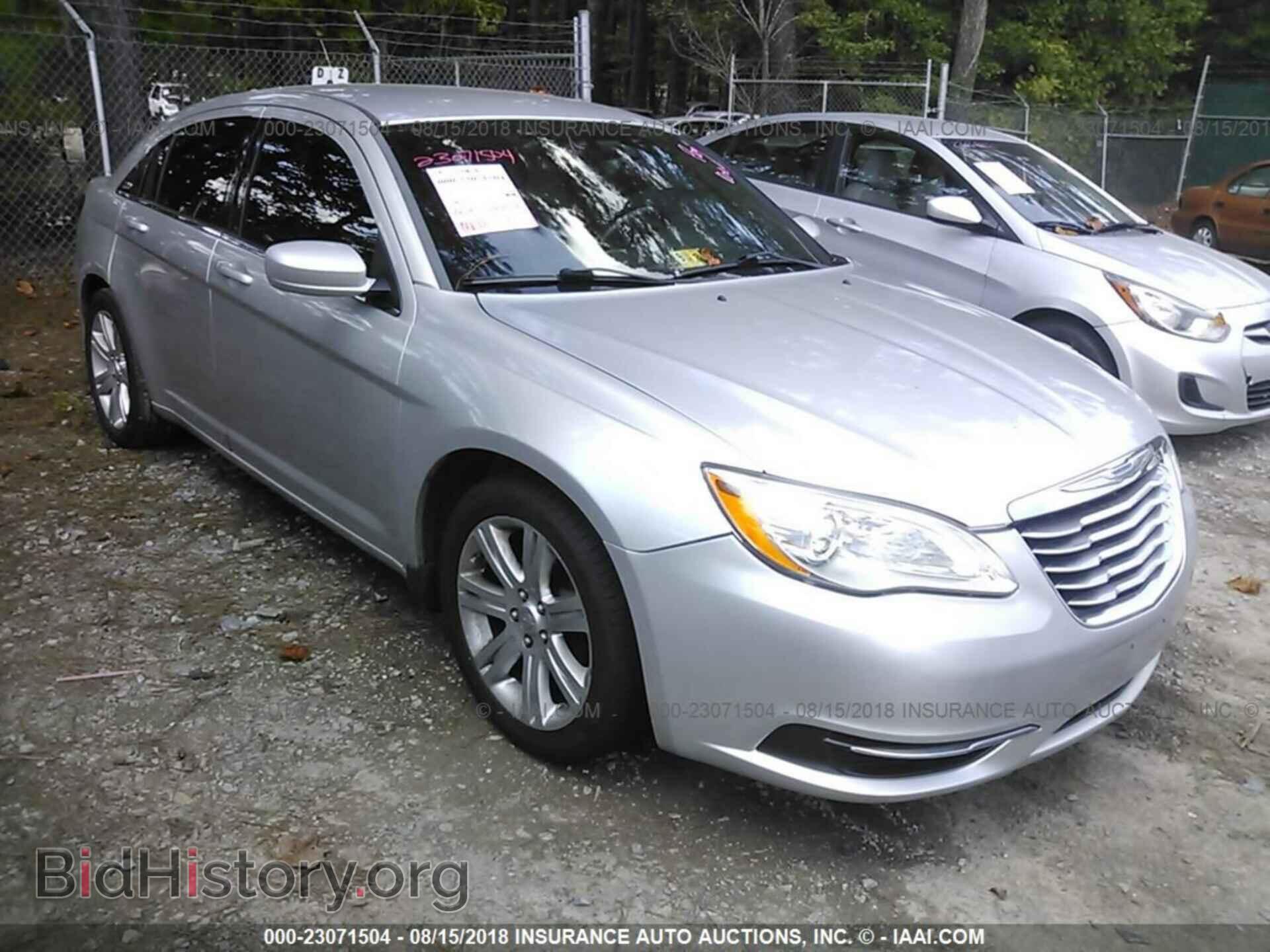 Фотография 1C3CCBBB8CN146706 - CHRYSLER 200 2012