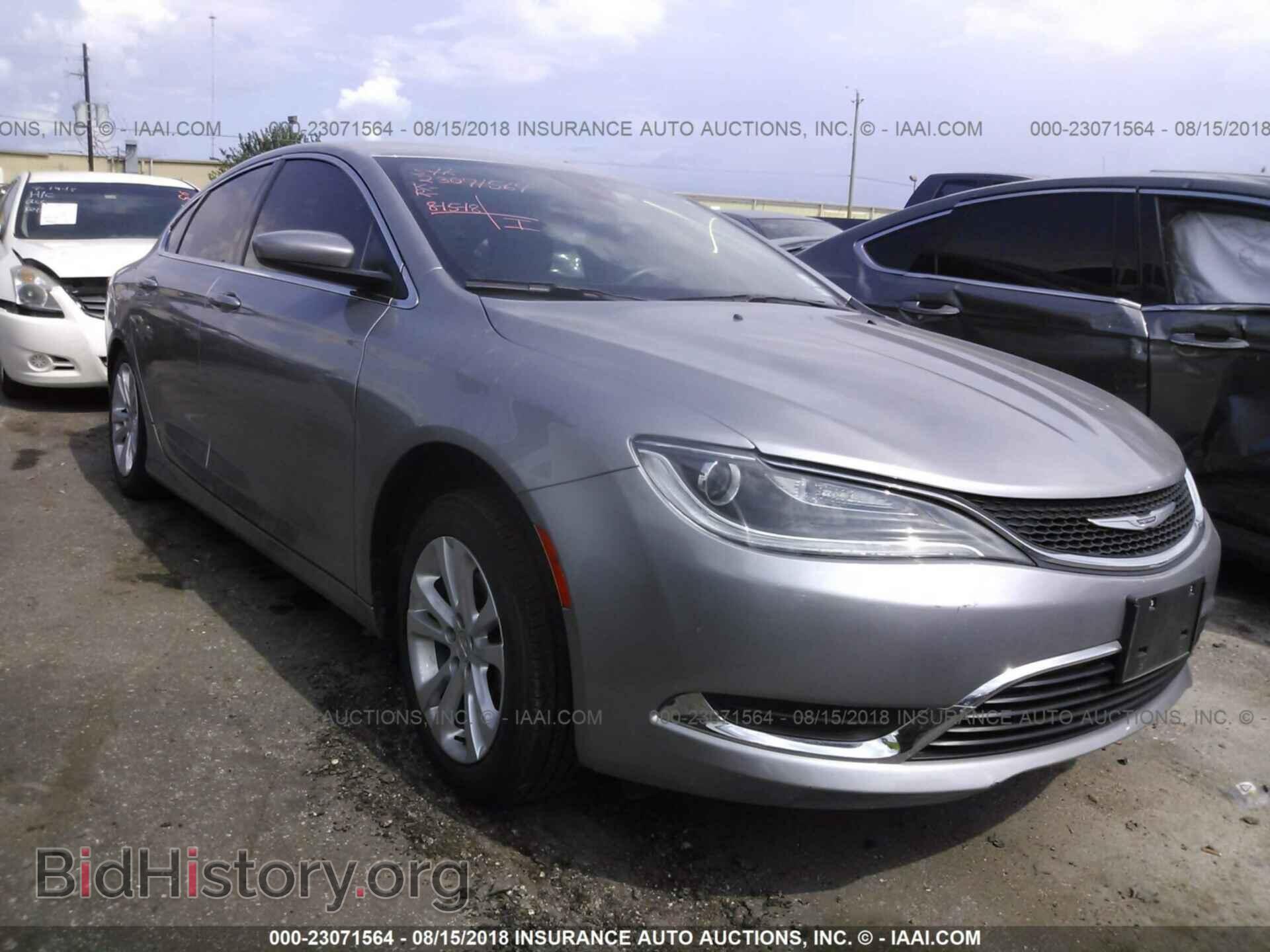 Фотография 1C3CCCAB5HN502706 - Chrysler 200 2017