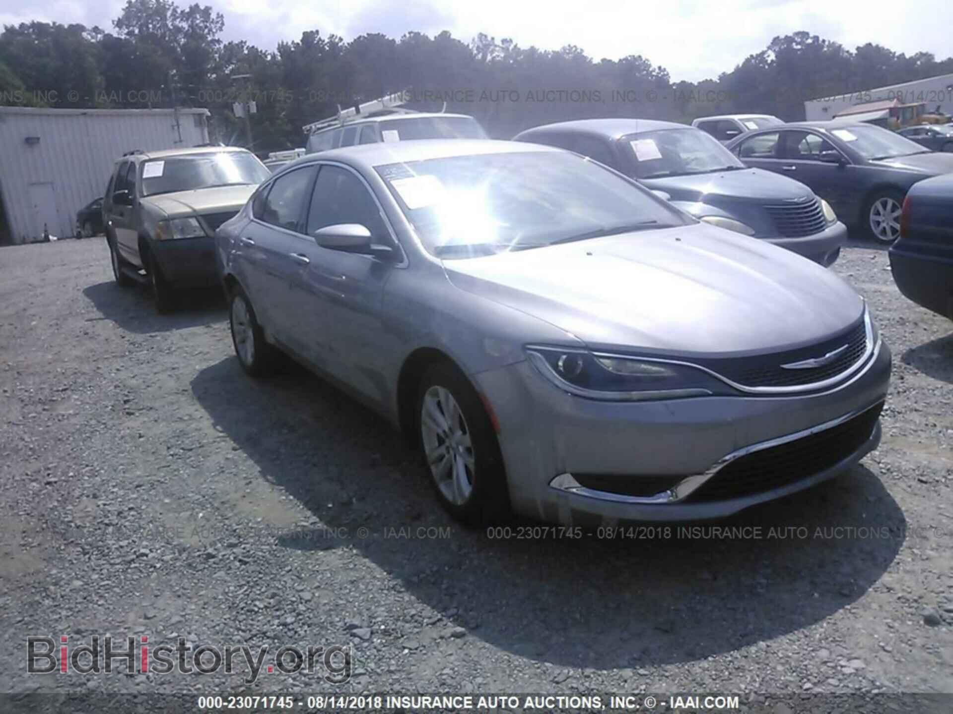 Photo 1C3CCCAB0FN600202 - Chrysler 200 2015