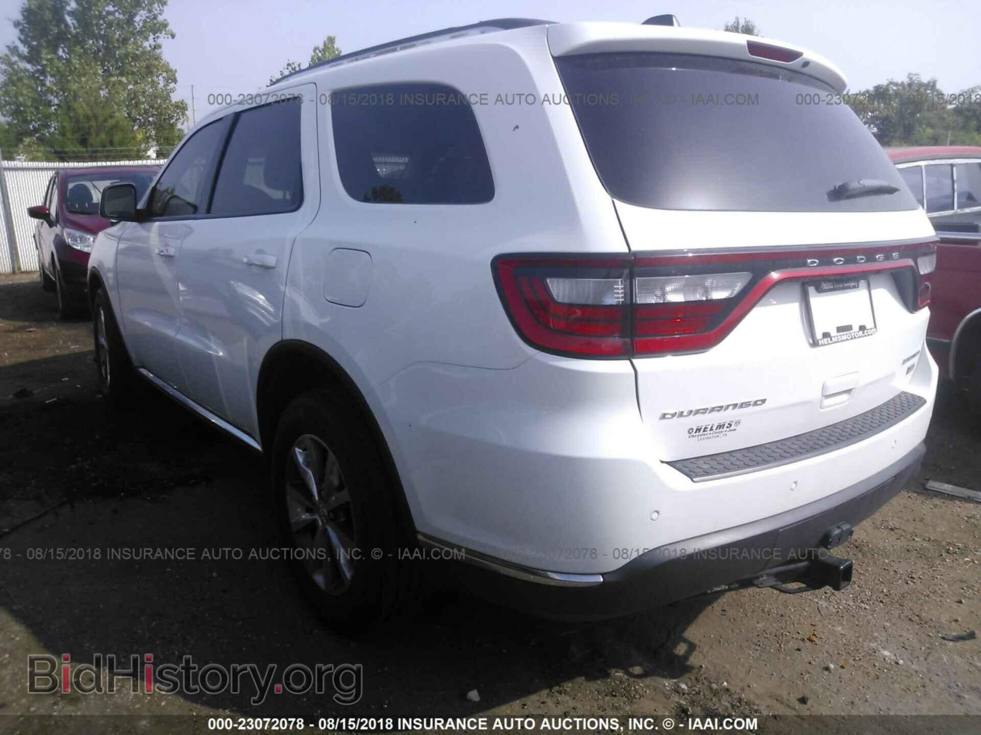 2015 Dodge Durango - VIN: 1C4RDHDG2FC201102 - Фото 3