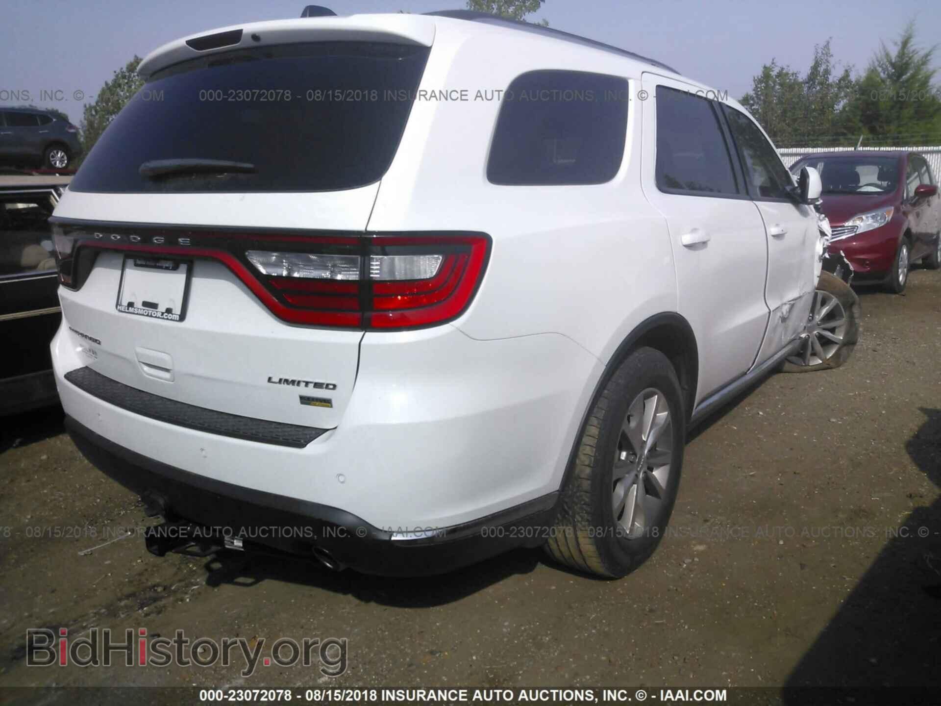 2015 Dodge Durango - VIN: 1C4RDHDG2FC201102 - Фото 4
