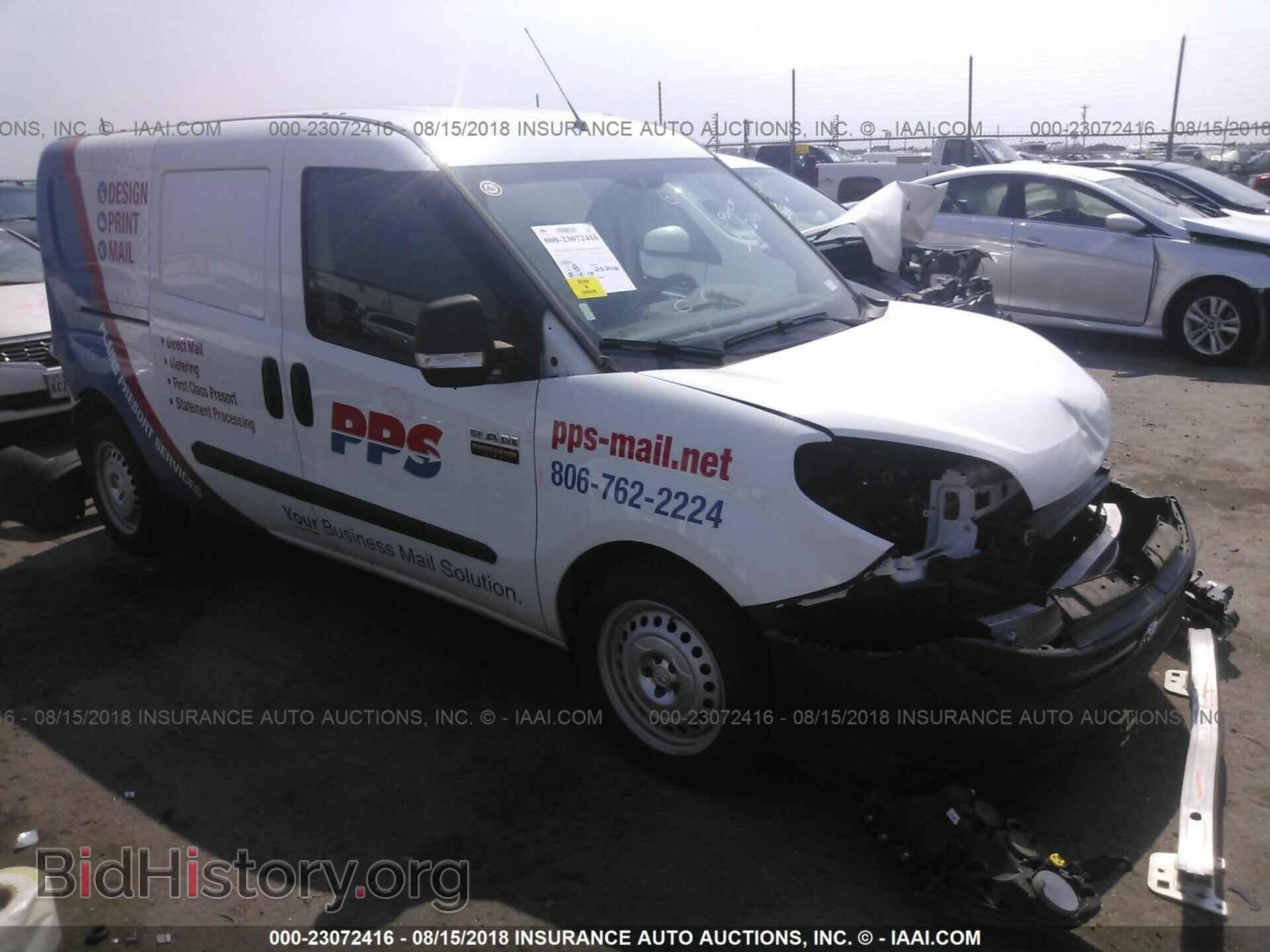 Photo ZFBERFAT5G6B83531 - Ram Promaster 2016