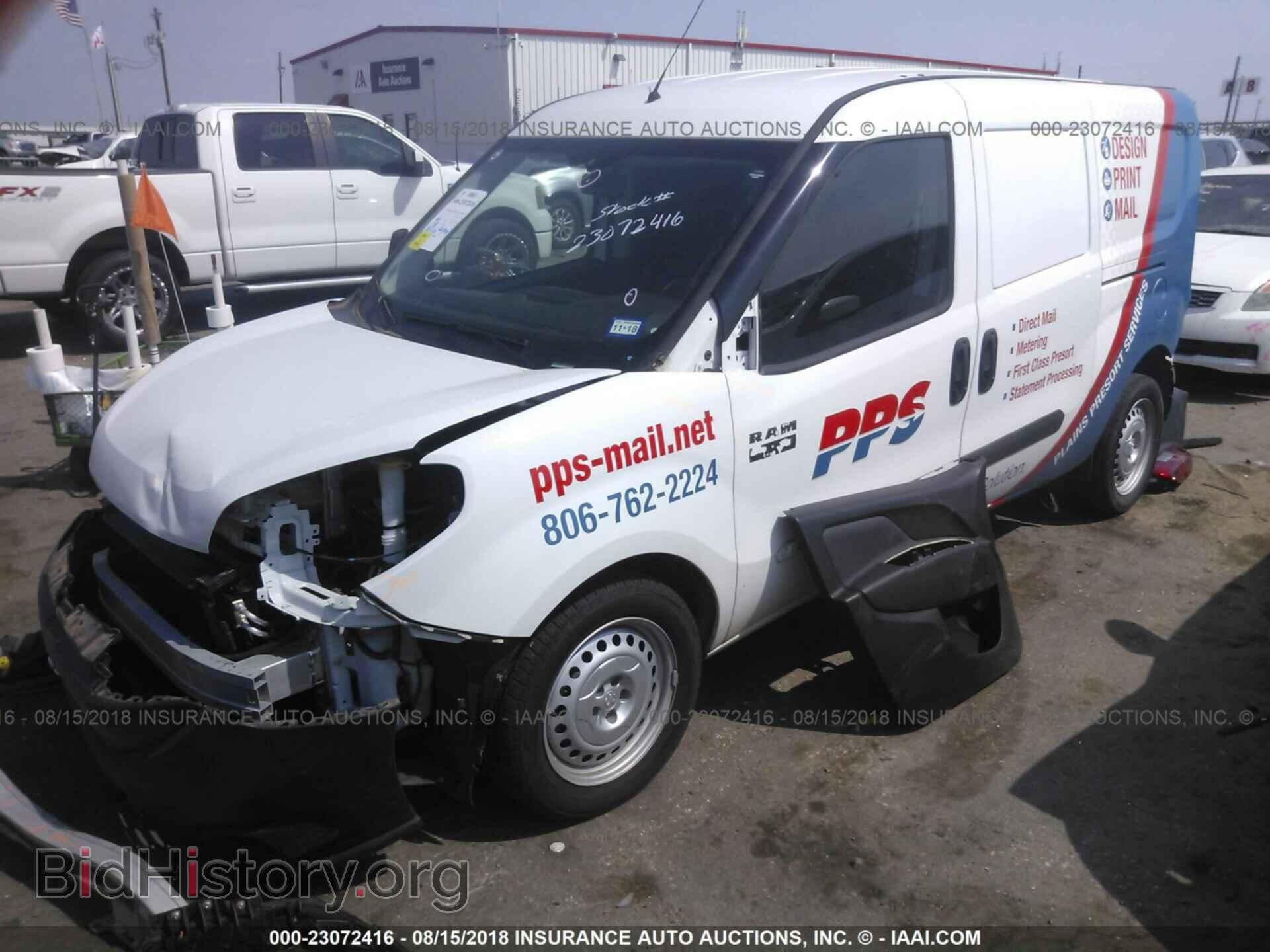 2016 Ram Promaster - VIN: ZFBERFAT5G6B83531 - Photo 2