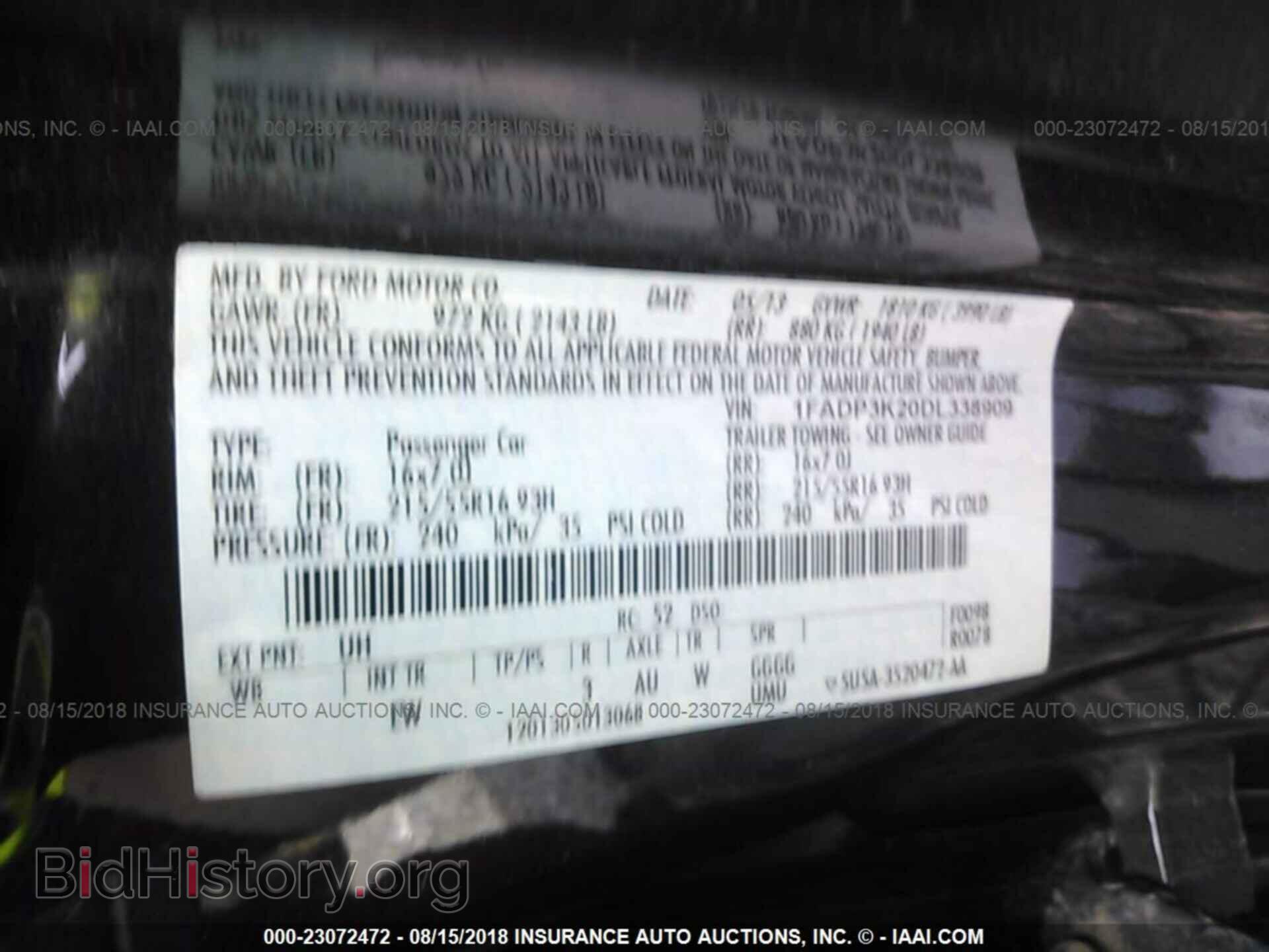 2013 Ford Focus - VIN: 1FADP3K20DL338909 - Photo 9