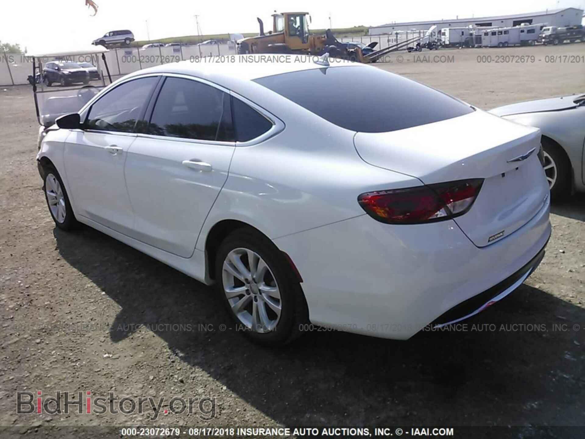 2015 Chrysler 200 - VIN: 1C3CCCABXFN654087 - Фото 3