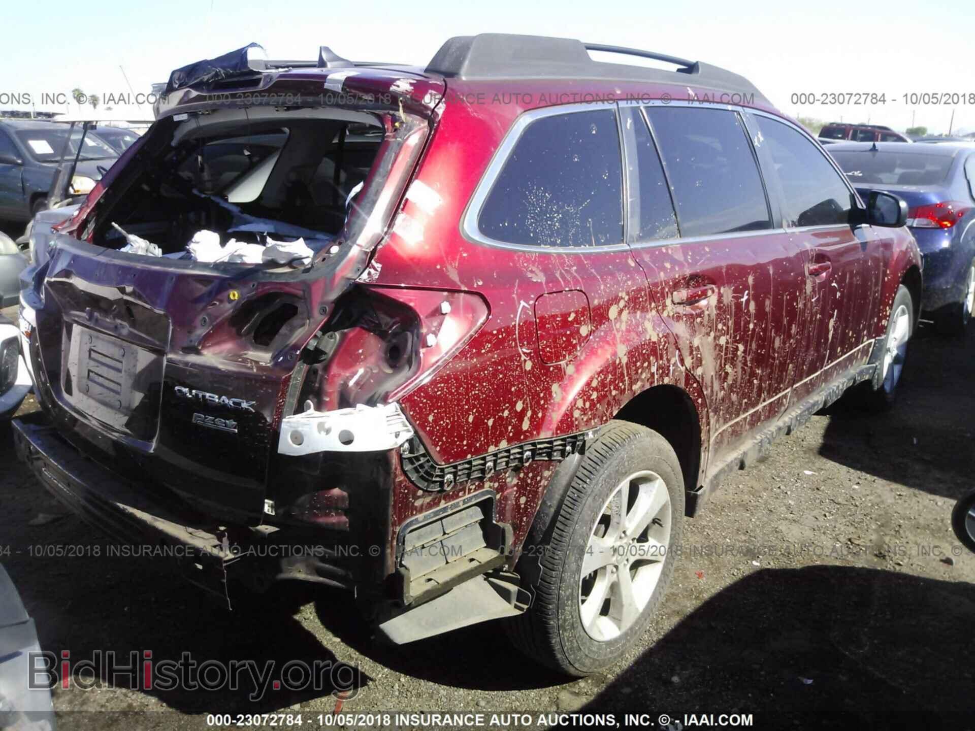 2014 Subaru Outback - VIN: 4S4BRBCC7E3252393 - Фото 4