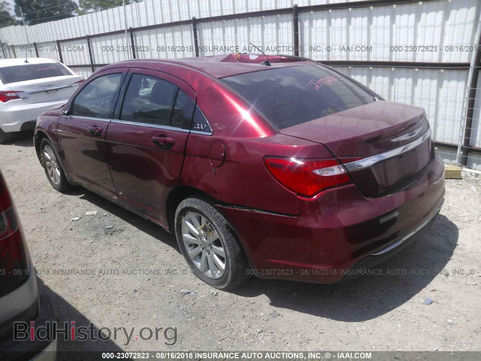 2013 Chrysler 200 - VIN: 1C3CCBBB5DN764096 - Photo 3