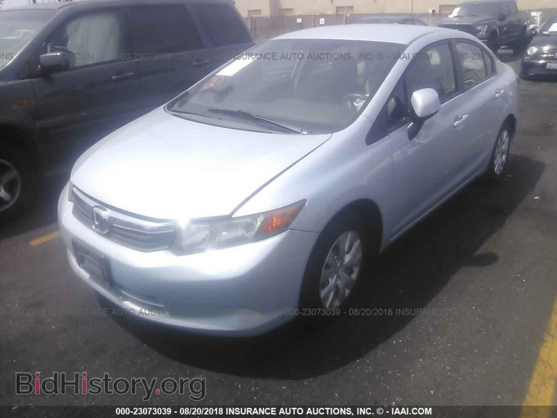 2012 Honda Civic - VIN: 19XFB2F55CE307257 - Фото 2