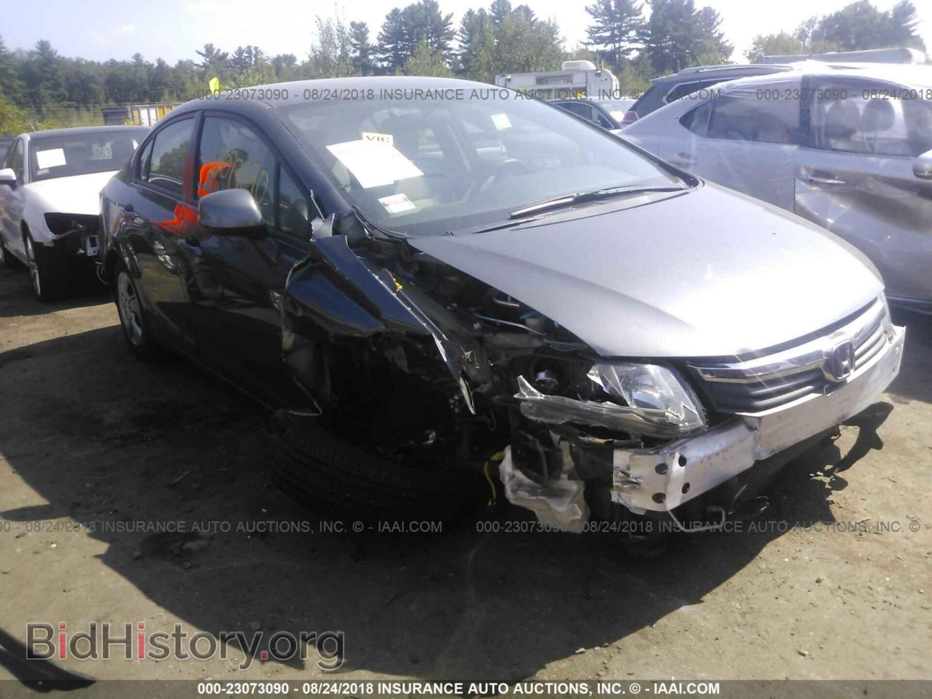Фотография 2HGFB2F53CH330686 - HONDA CIVIC 2012